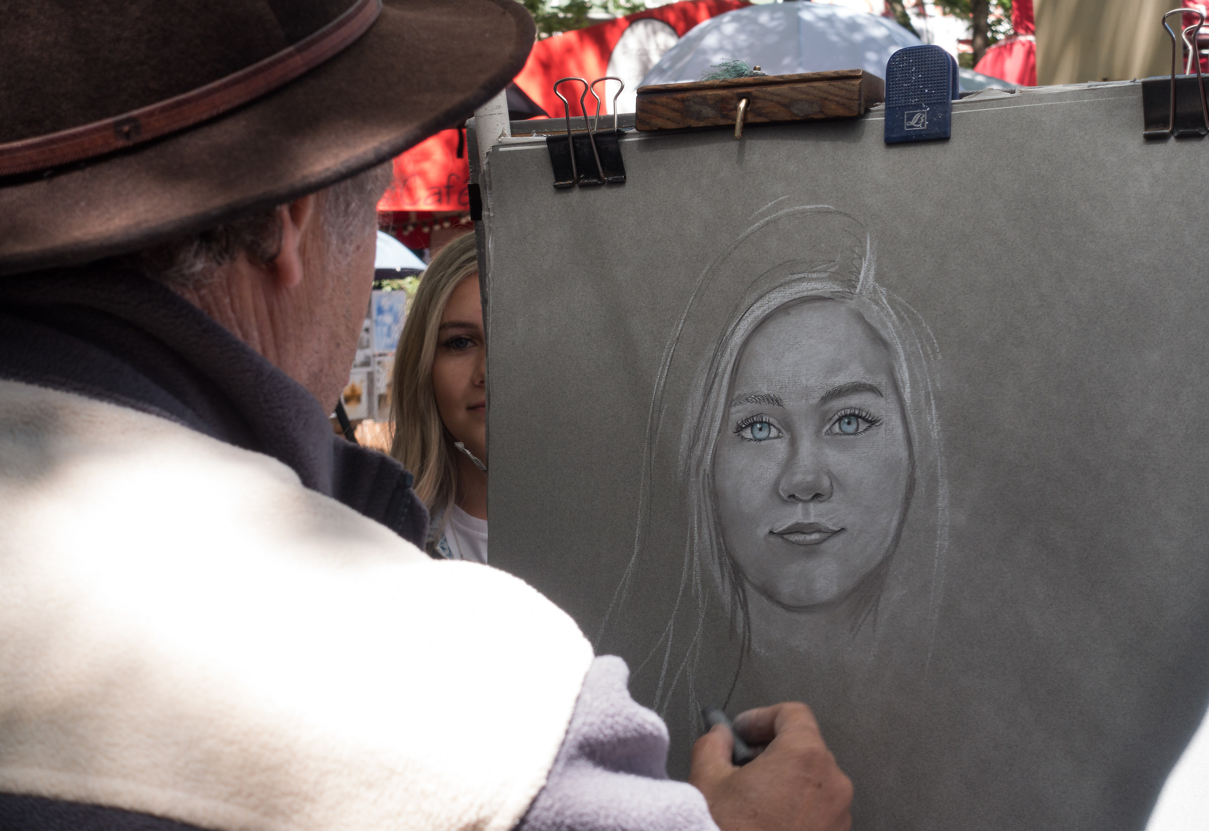artista a Montmartre