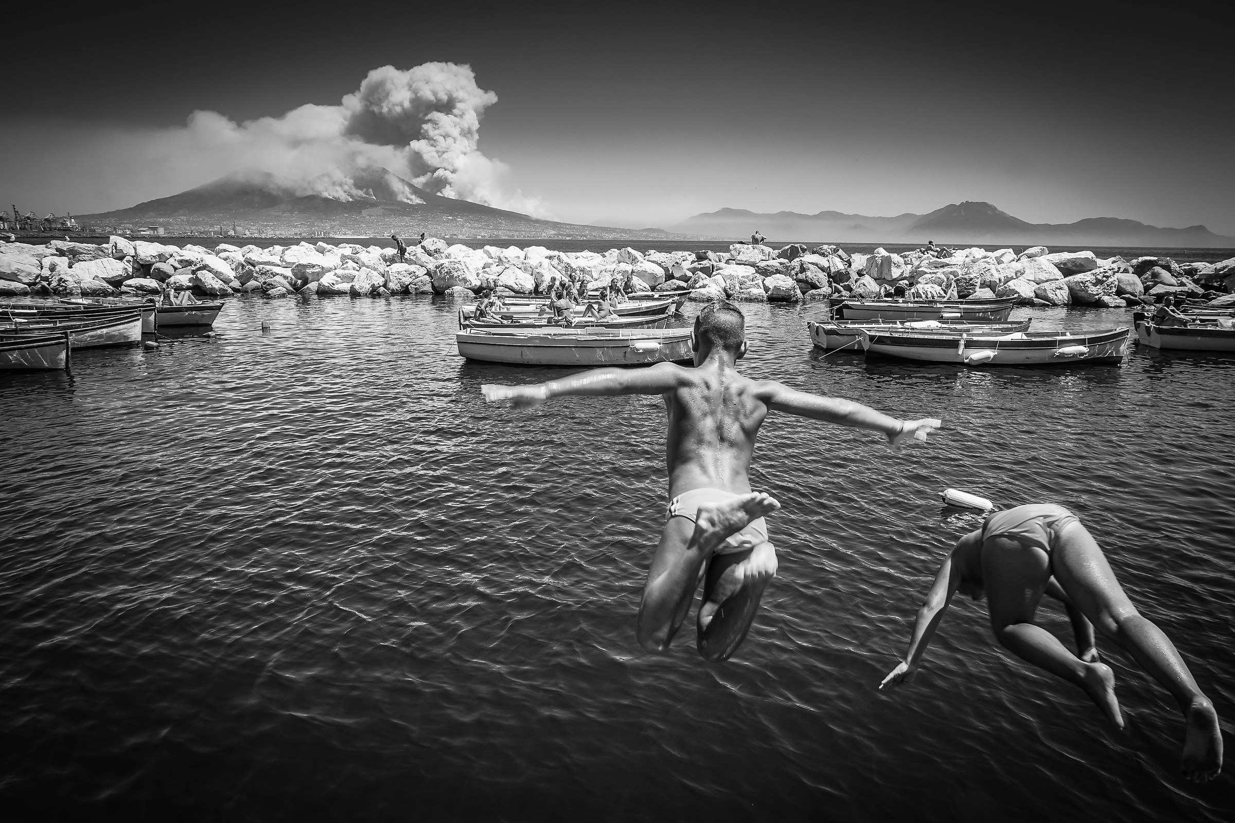 Fire on Vesuvius