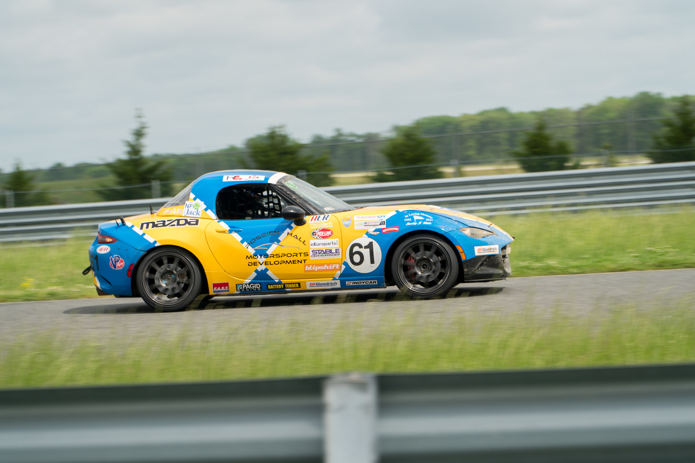 Miata in movimento