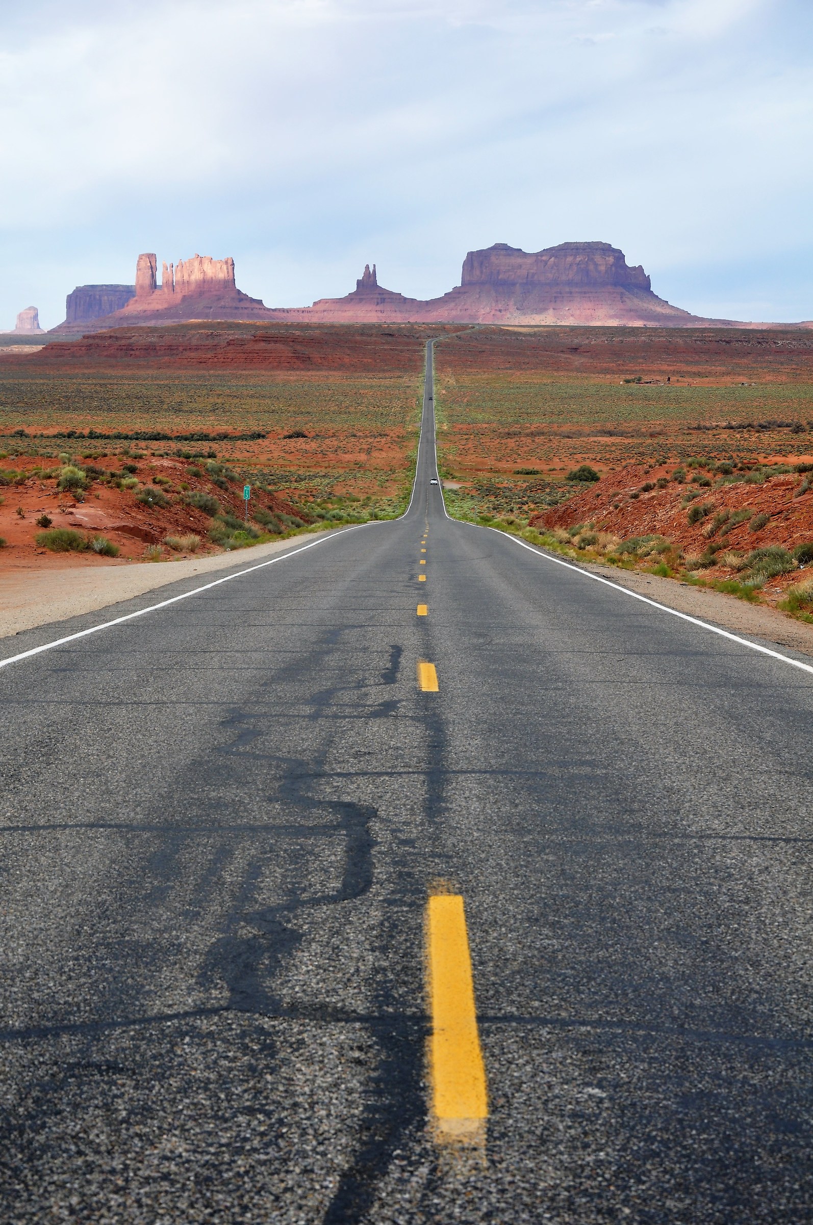 Strada per il selvaggio west