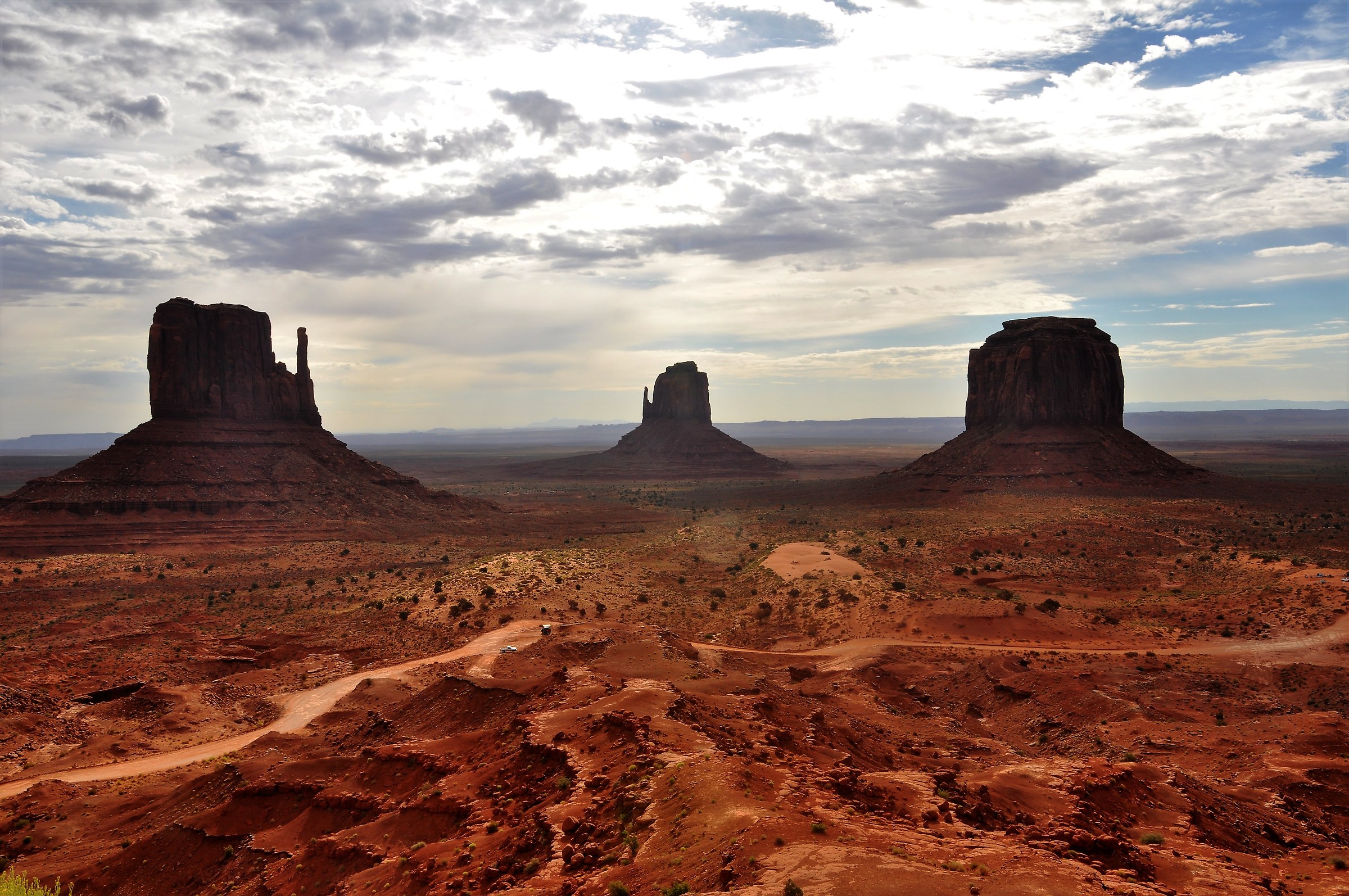 Aurora nella Monument Valley