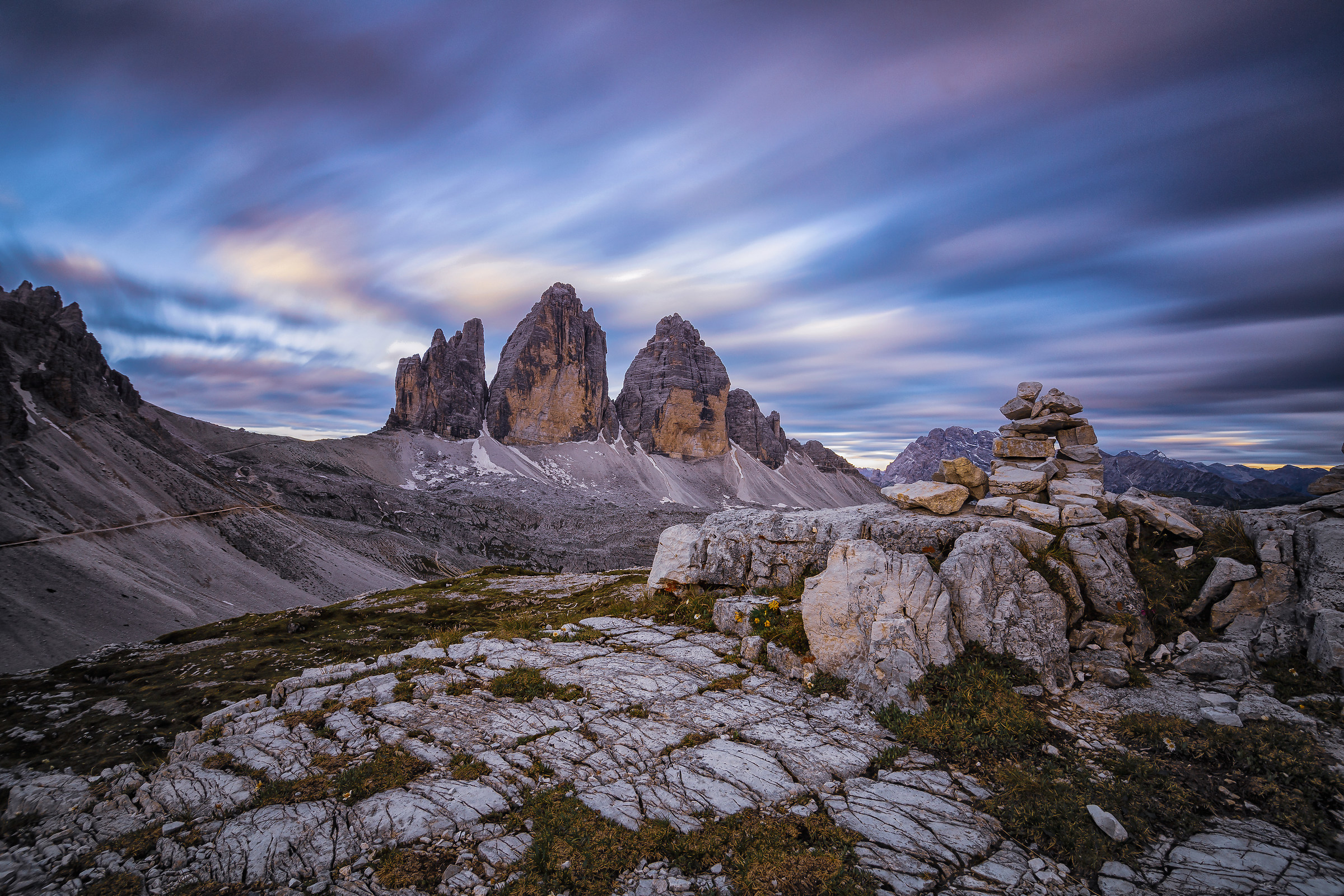 Le prime luci dell'alba