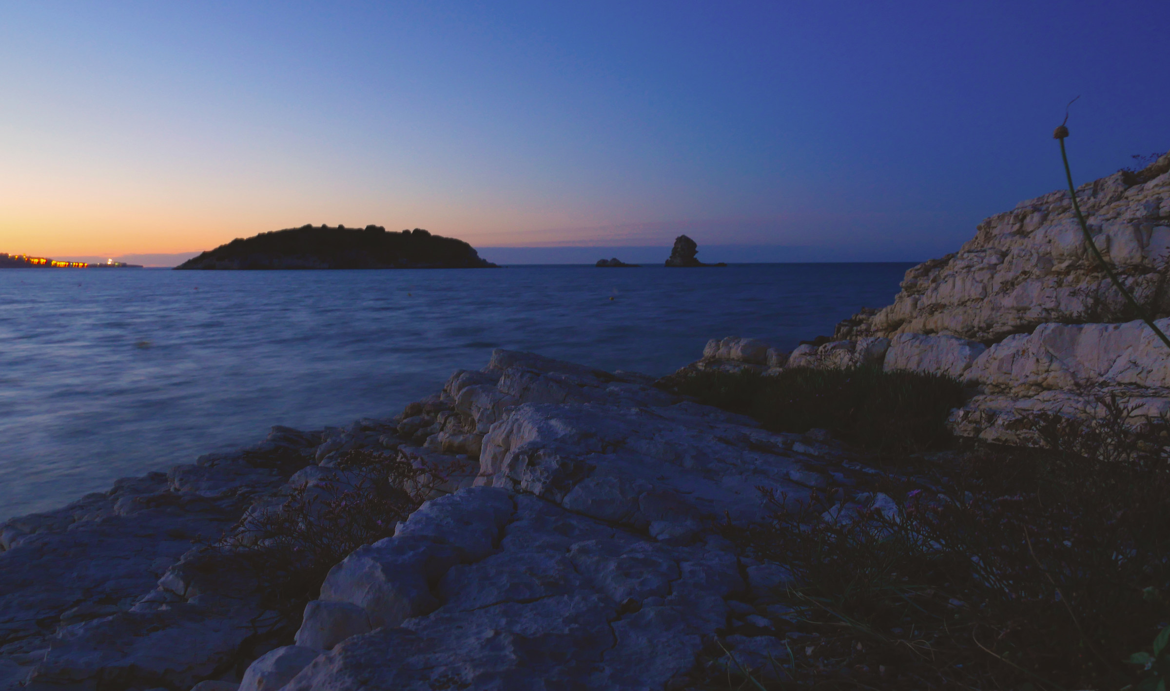 Tramonto su Pizzomunno