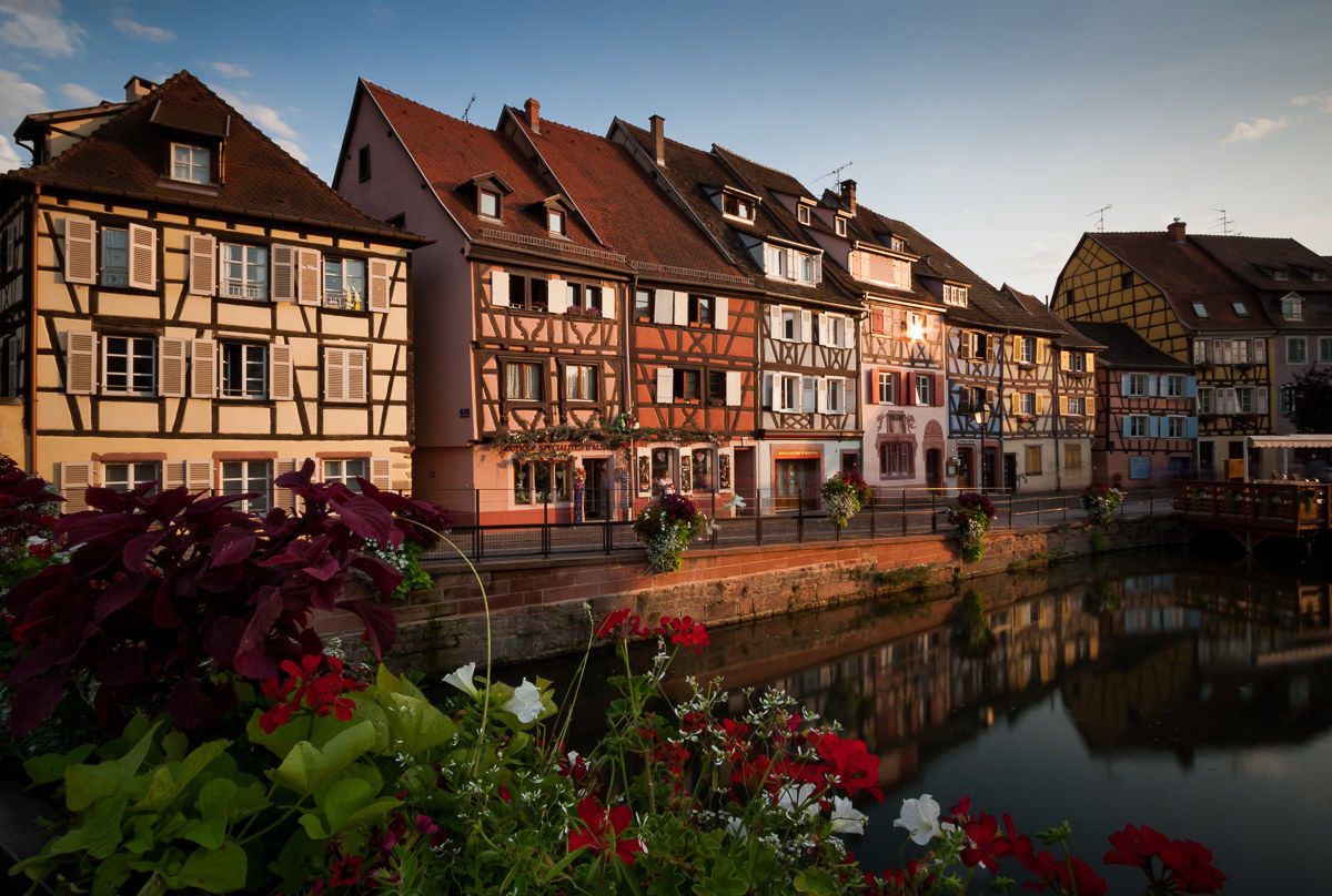 Colmar... one sunset brings the other!