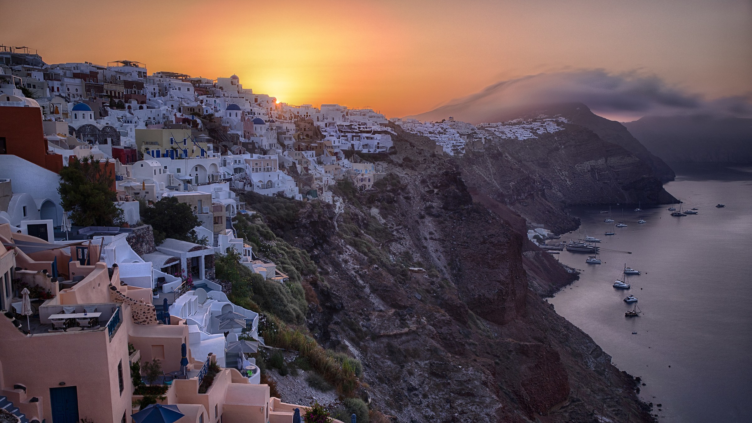 Sunrise in Oia