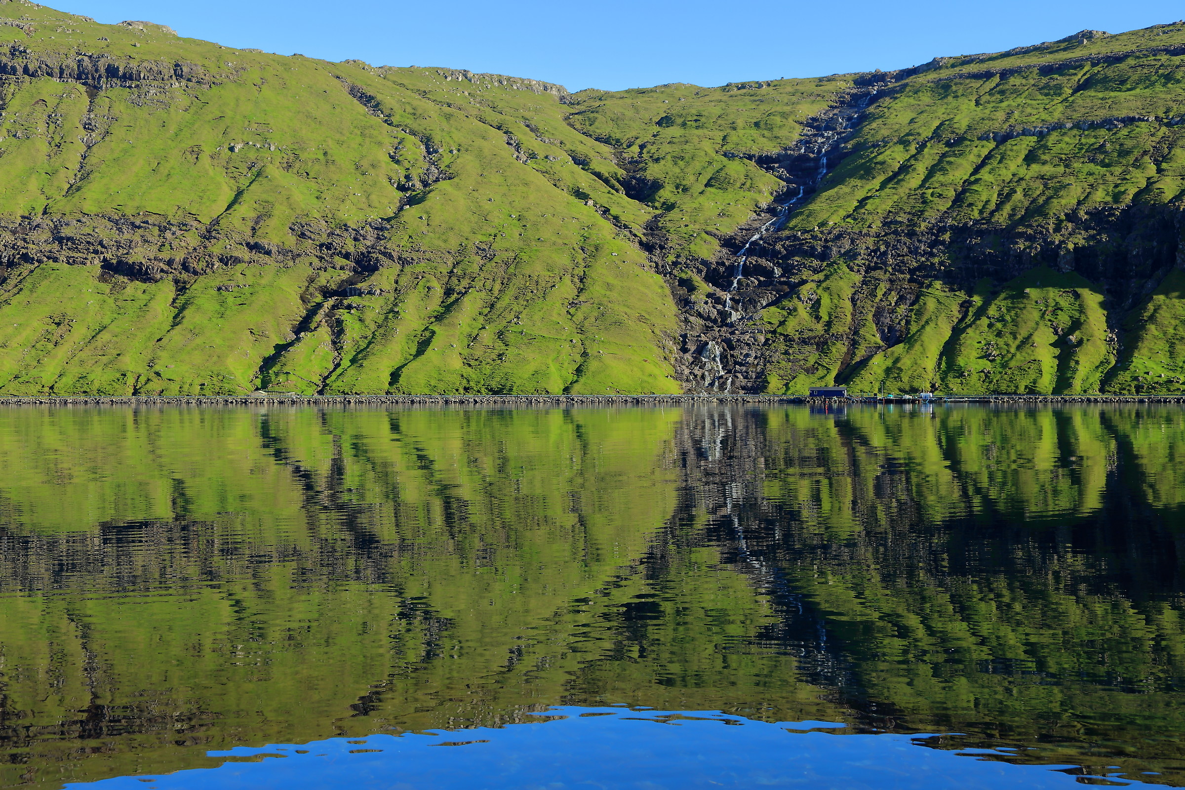 Il fiordo allo specchio