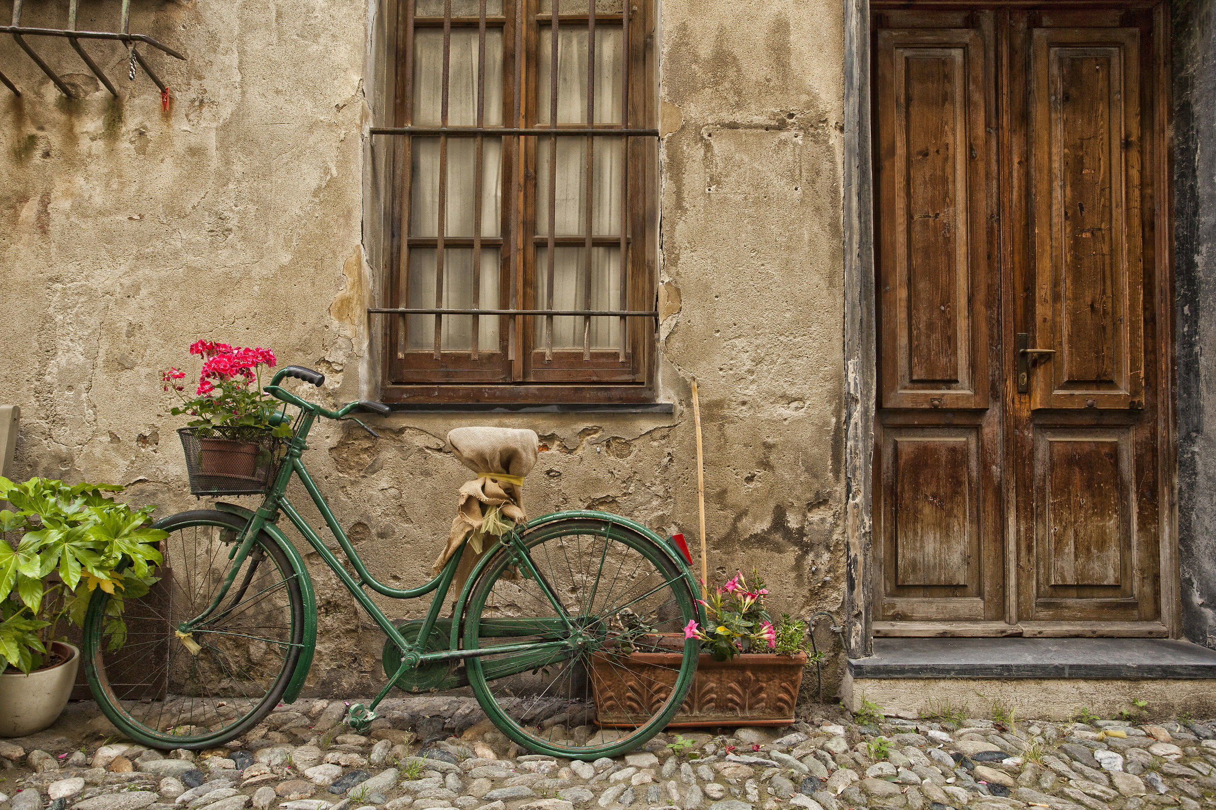 Bicicletta o fioriera?