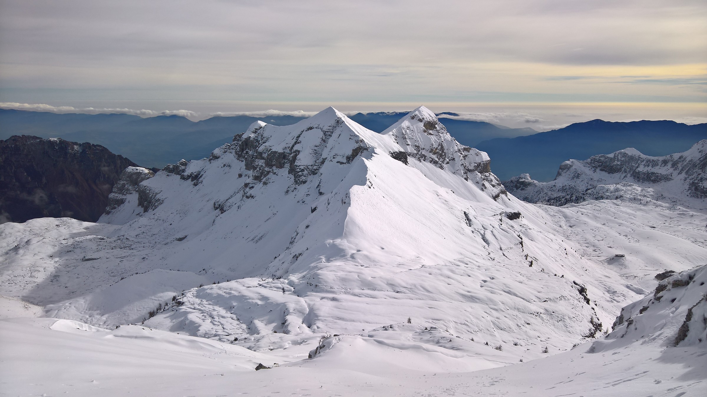 Mt. Pietena and Mt. Pavionet