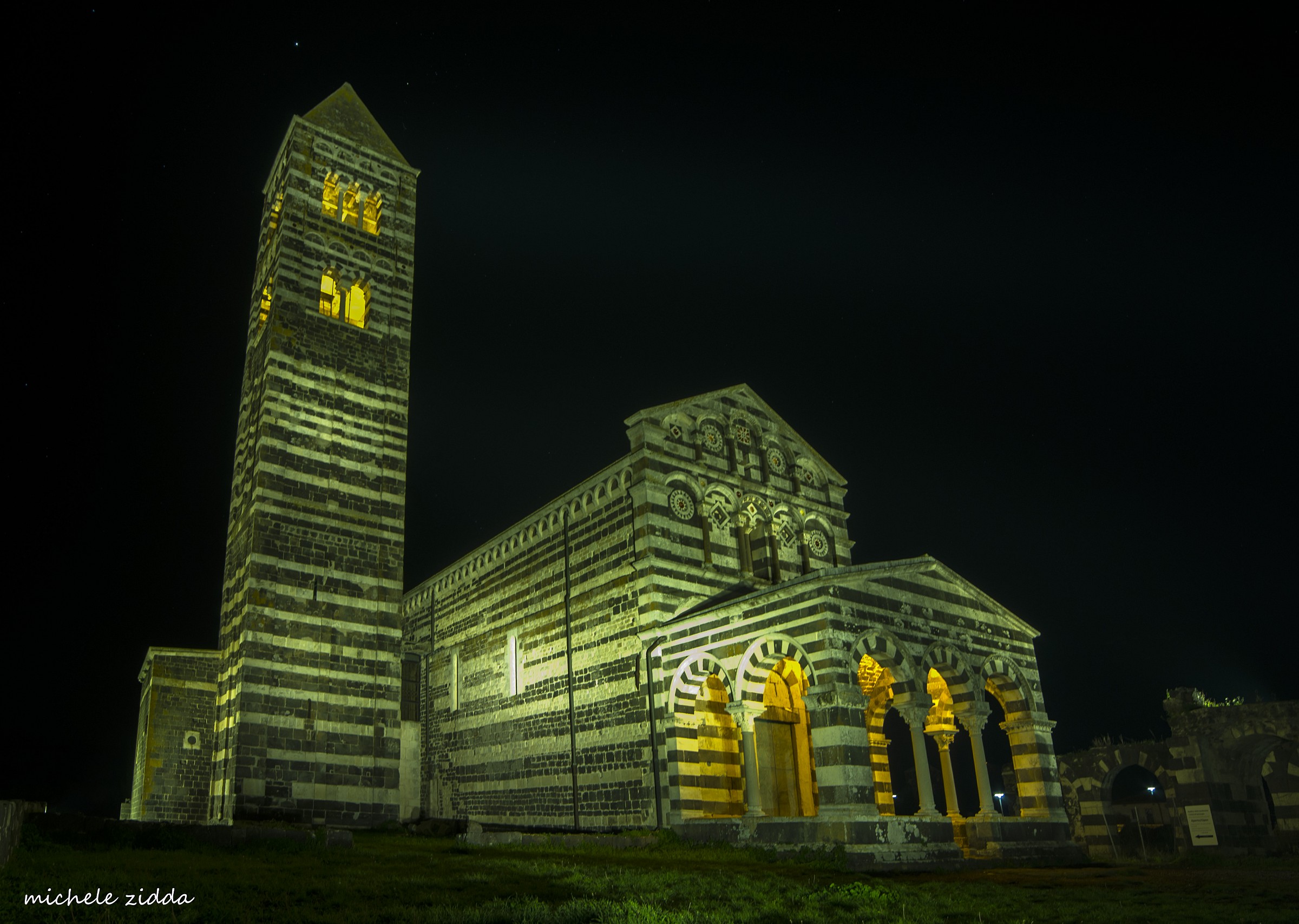 Notturno chiesa Saccargia