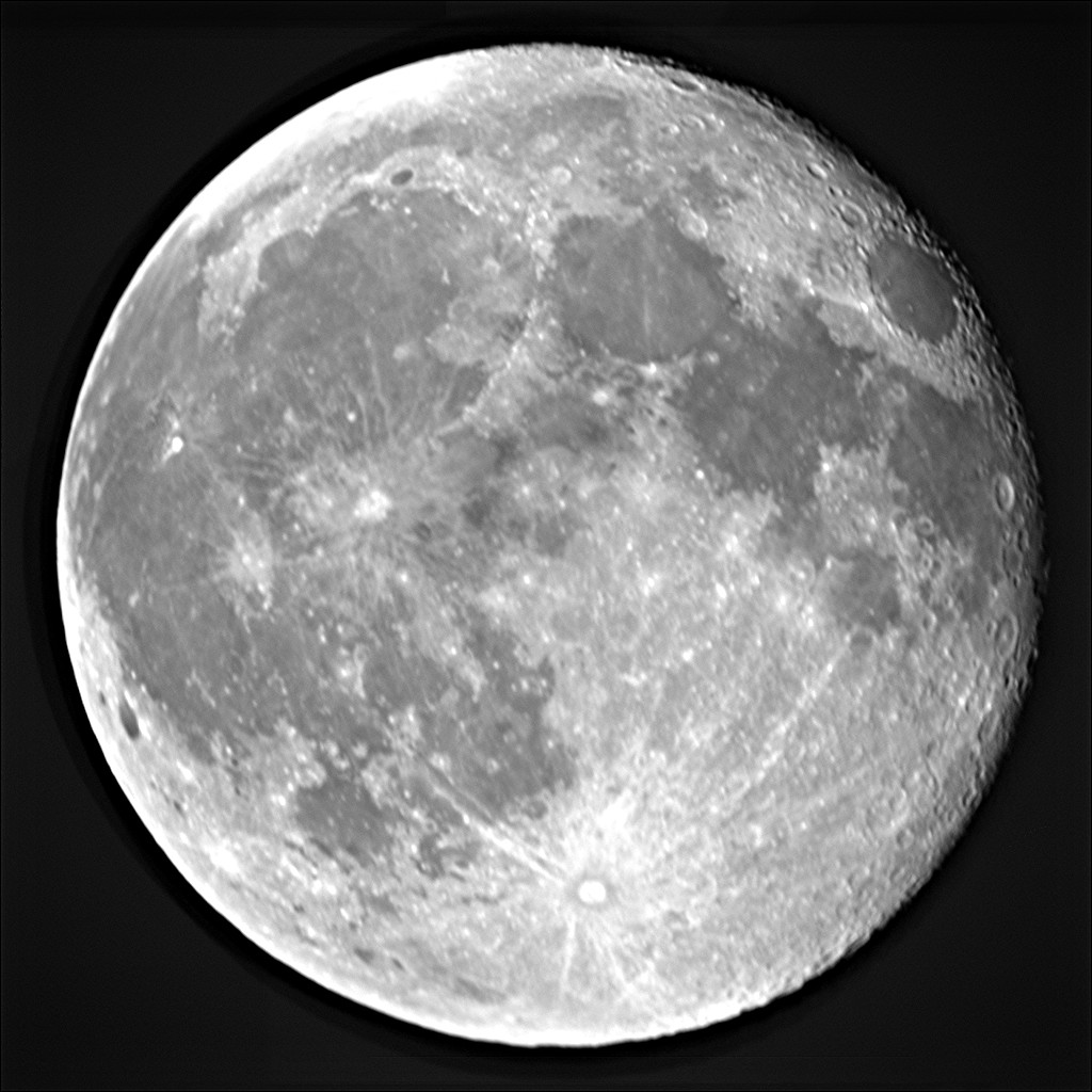 La mia prima Luna al telescopio