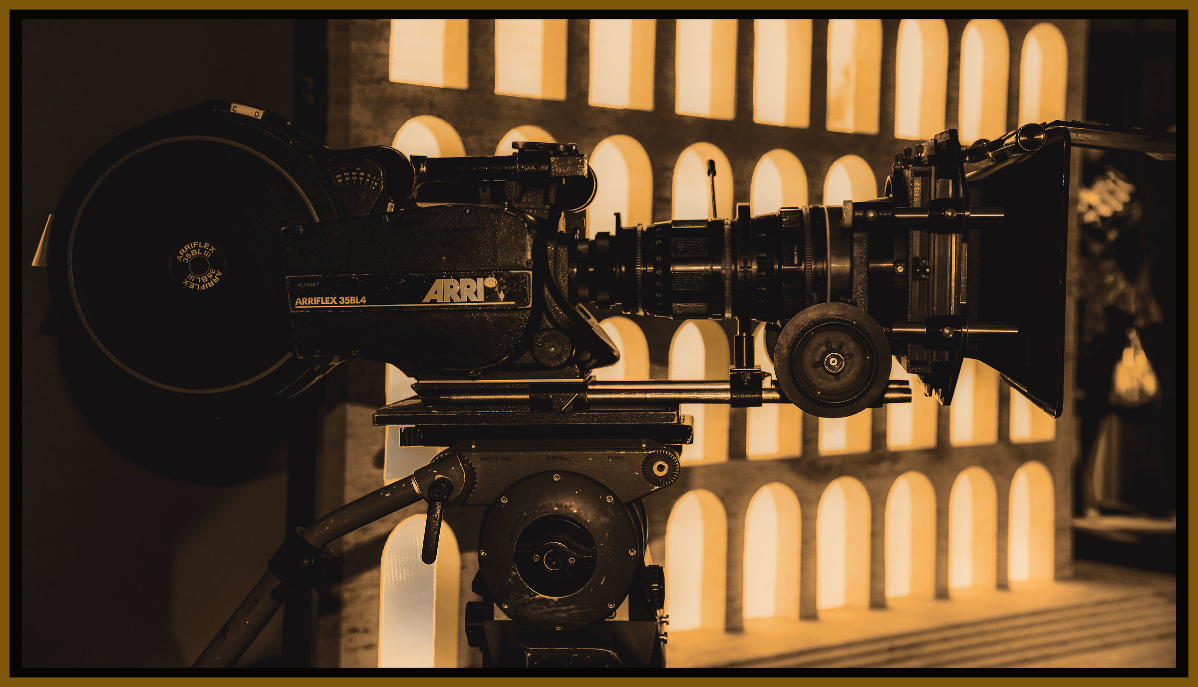 Vecchia macchina da ripresa