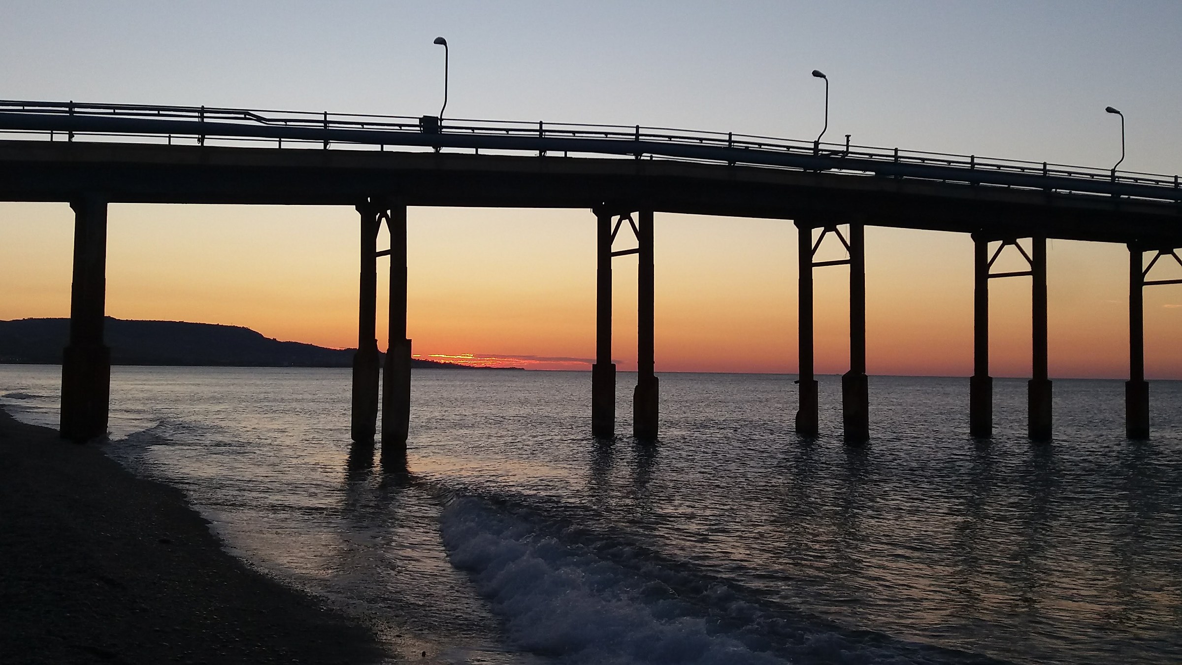 Alba-Ionian Sea, pontoon, Siderno-Reggio Calabria