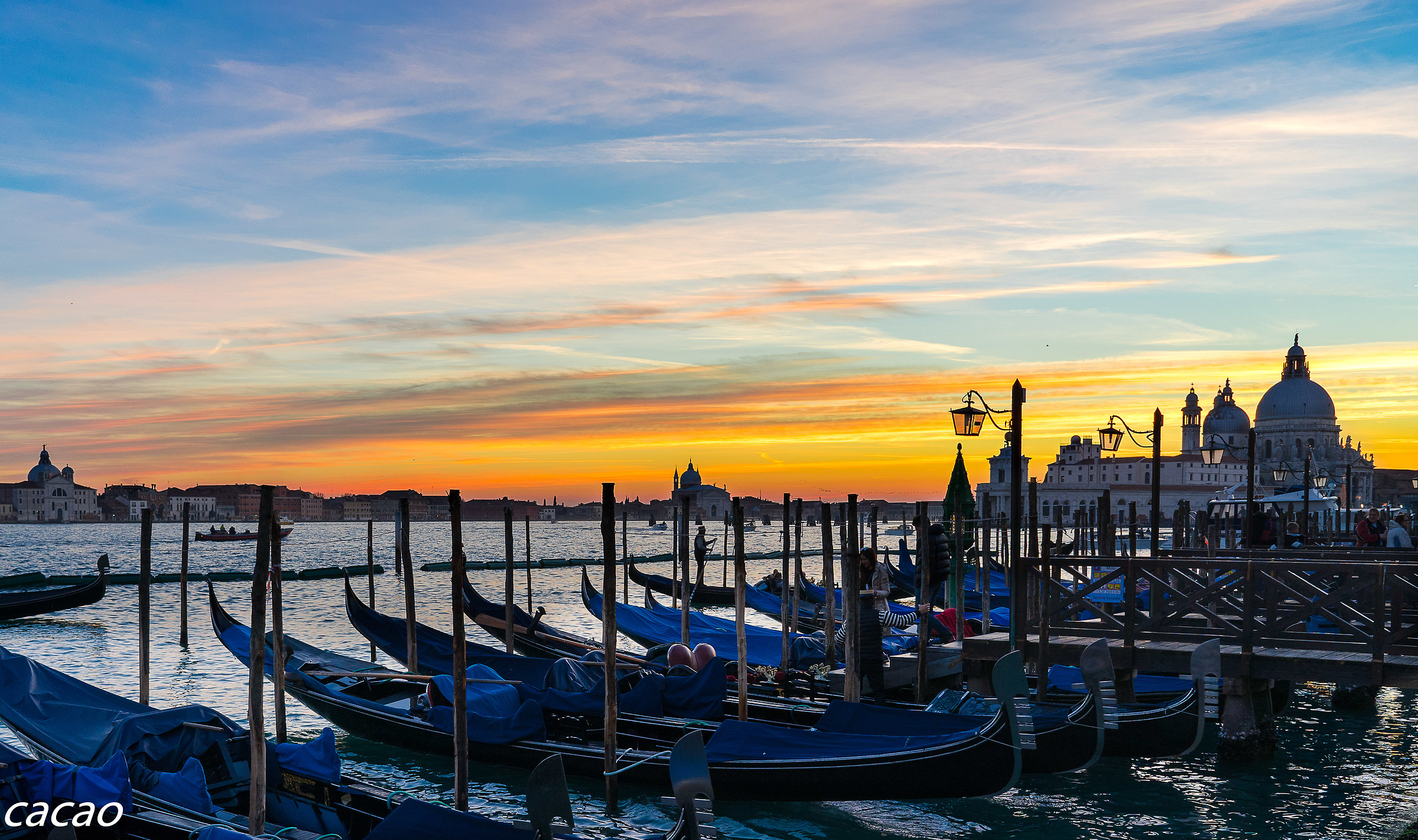 Sunset in Basin San Marco