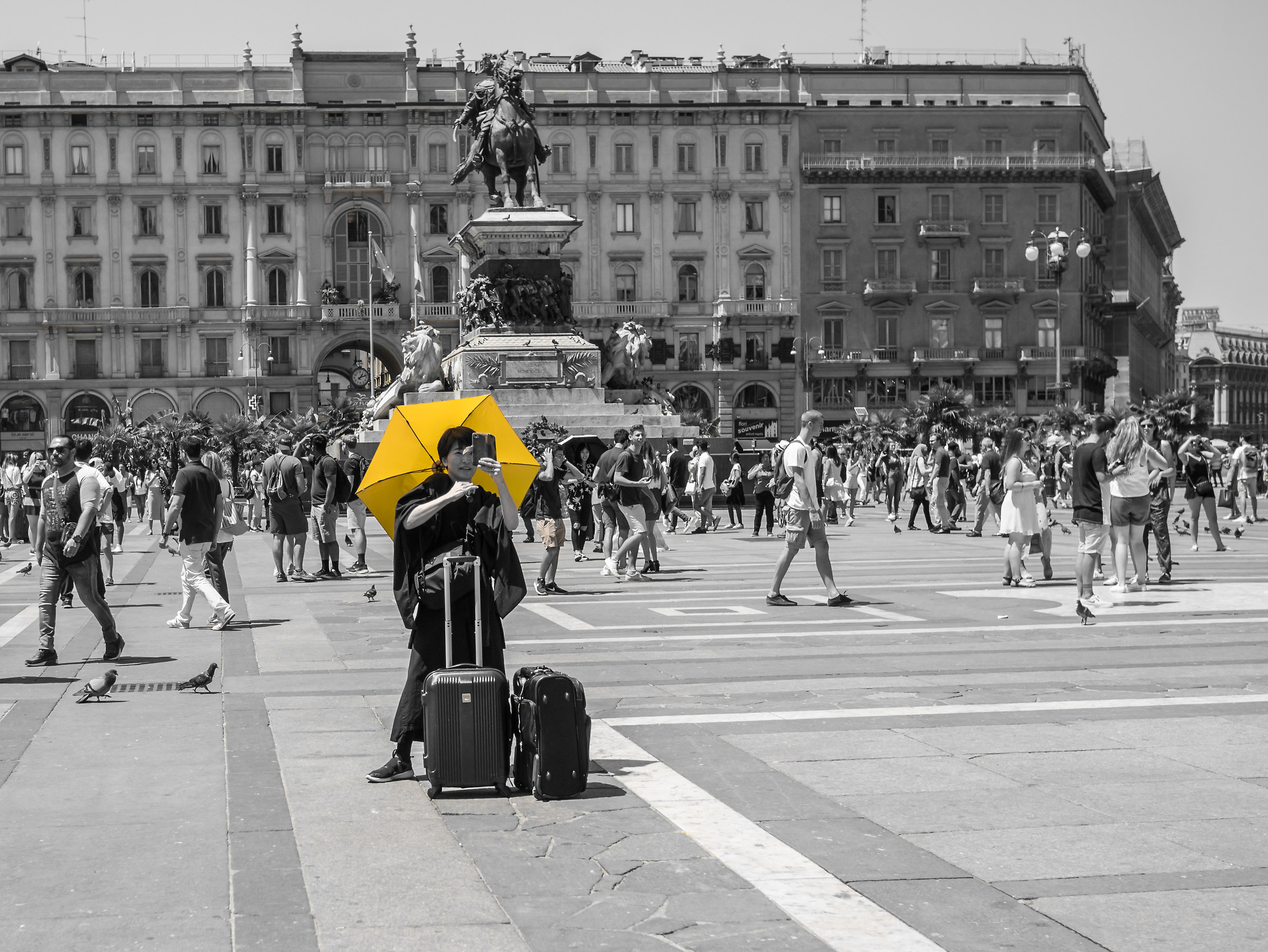 Yellow Umbrella