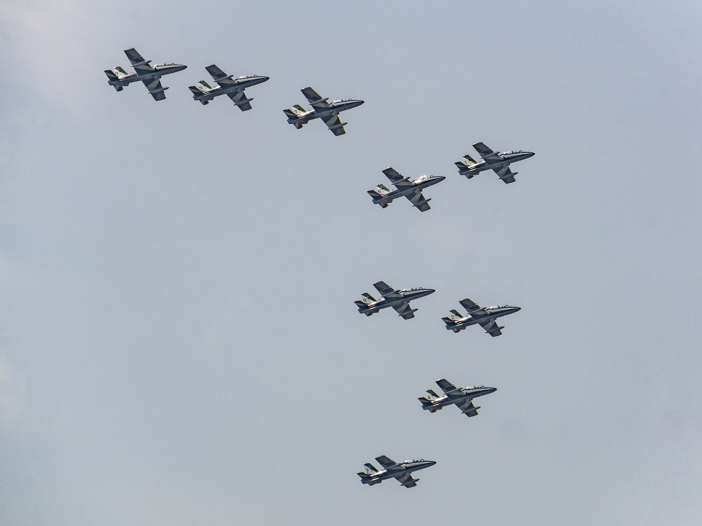 tricolored Arrows-AronAirShow 2018-7