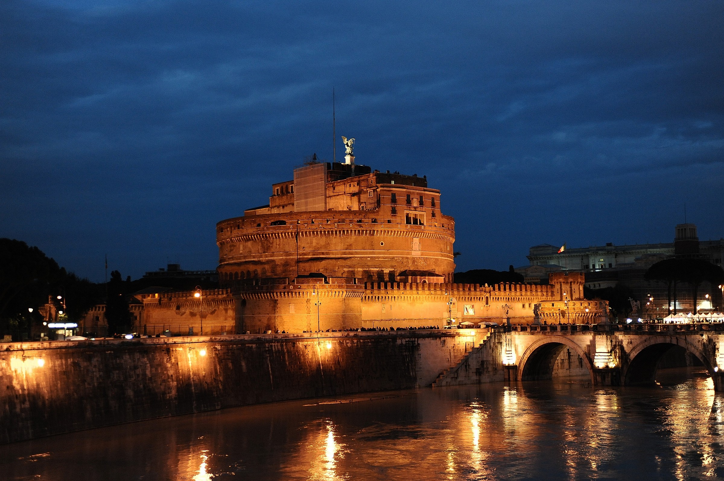Castel S.Angelo di notte
