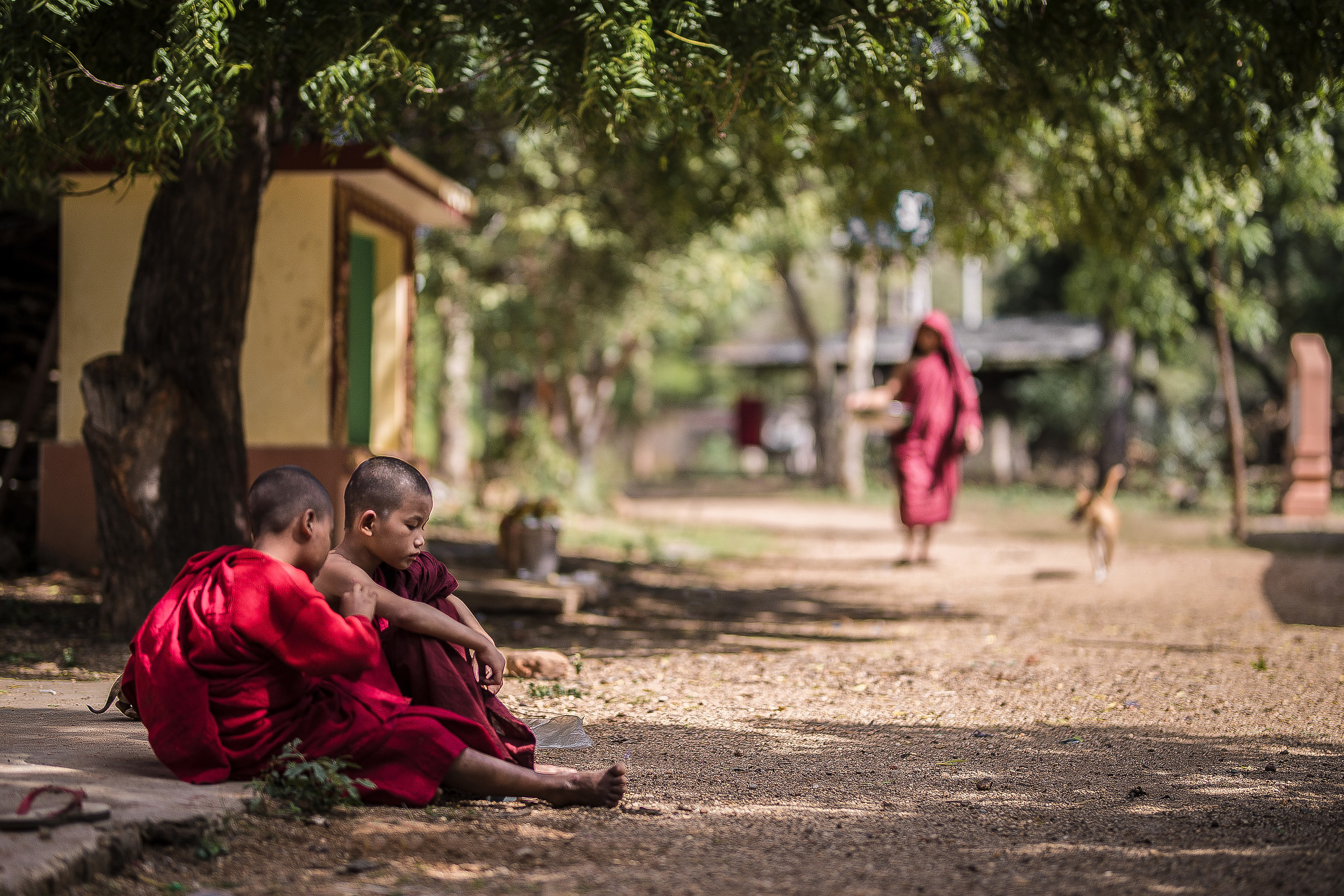 Myanmar, the life of monastery