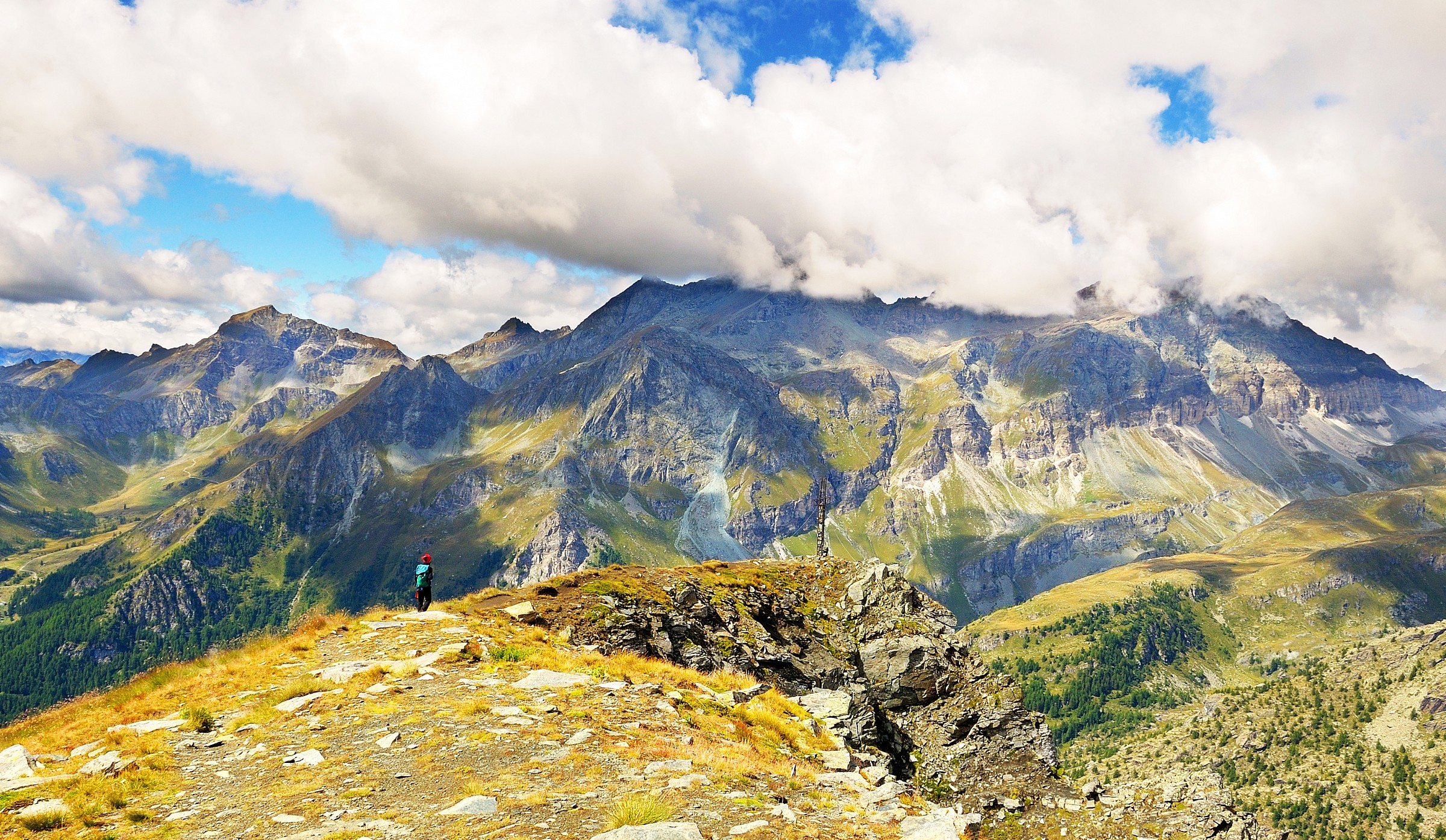 Clouds on Tournalin, from Palone of Resy