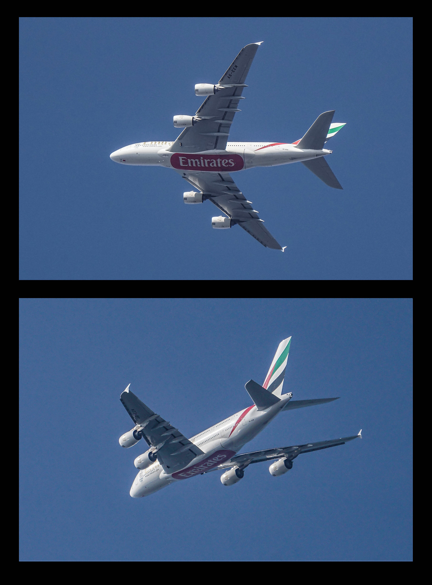 Airbus a380-800 Emirates a6-eem