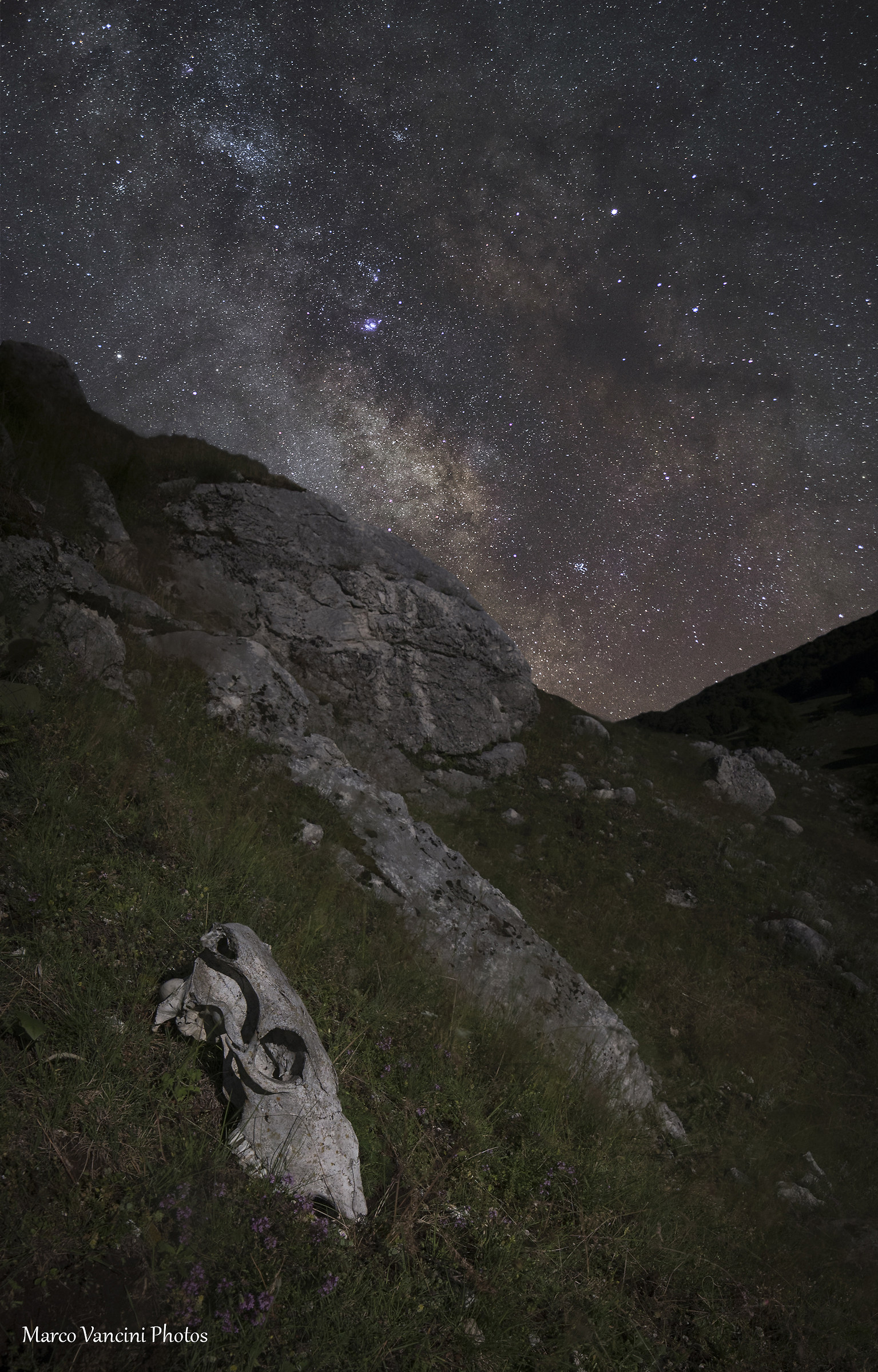 A night out in the mountains
