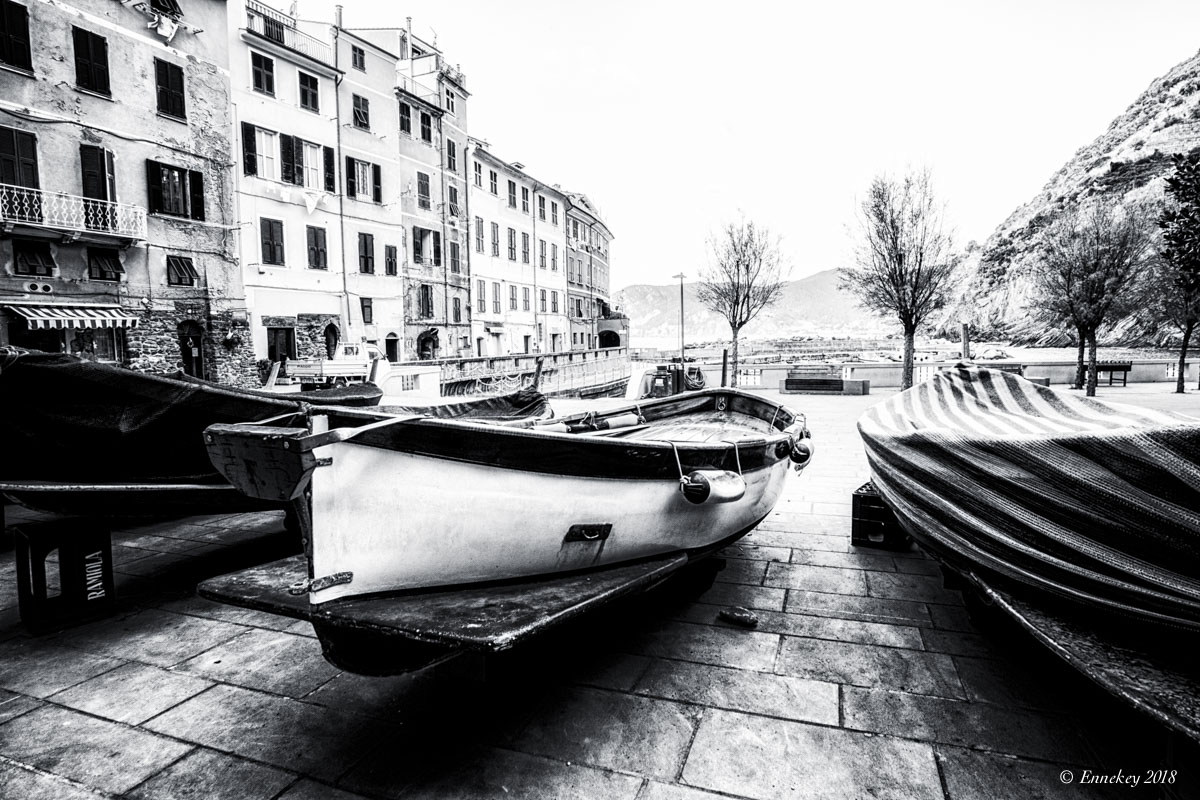 In secca a Vernazza