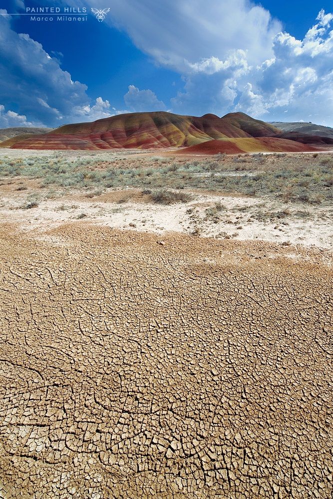 Painted hill