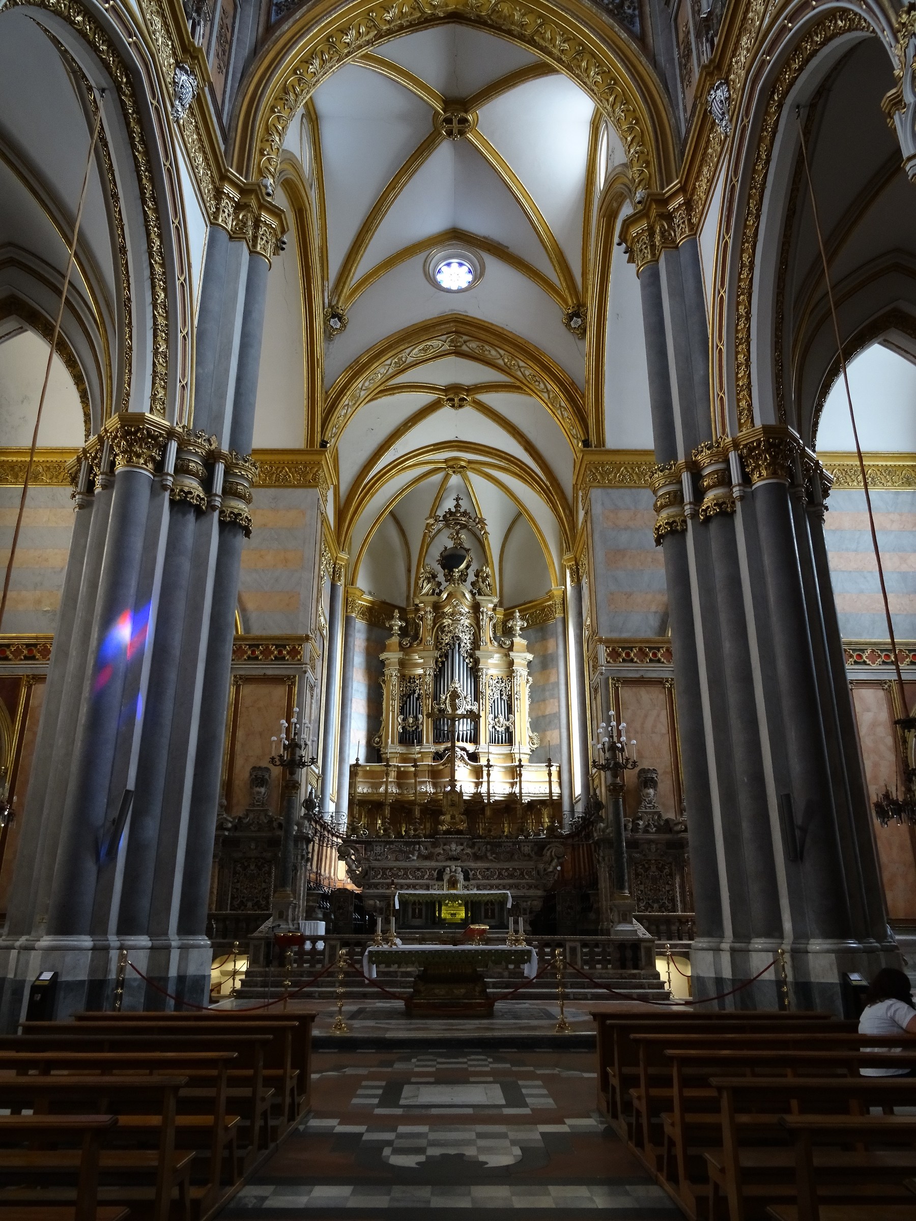Interior of the Basilica of San Domenico Maggiore