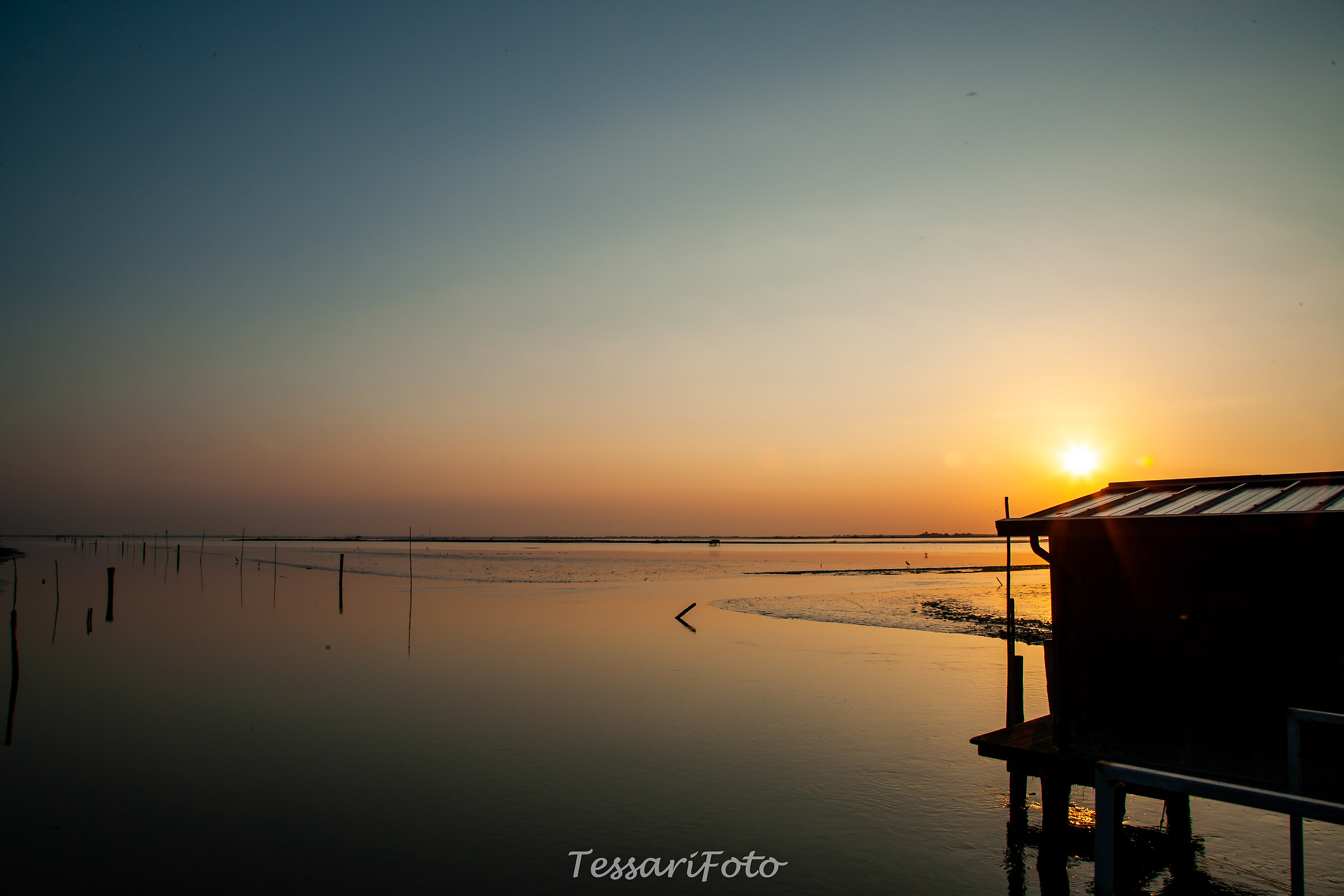 Sunrise at Santa Giulia