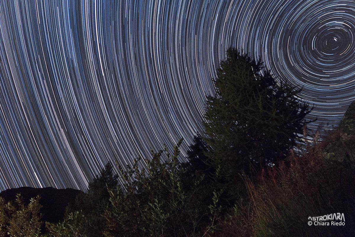 Startrails di 4 ore