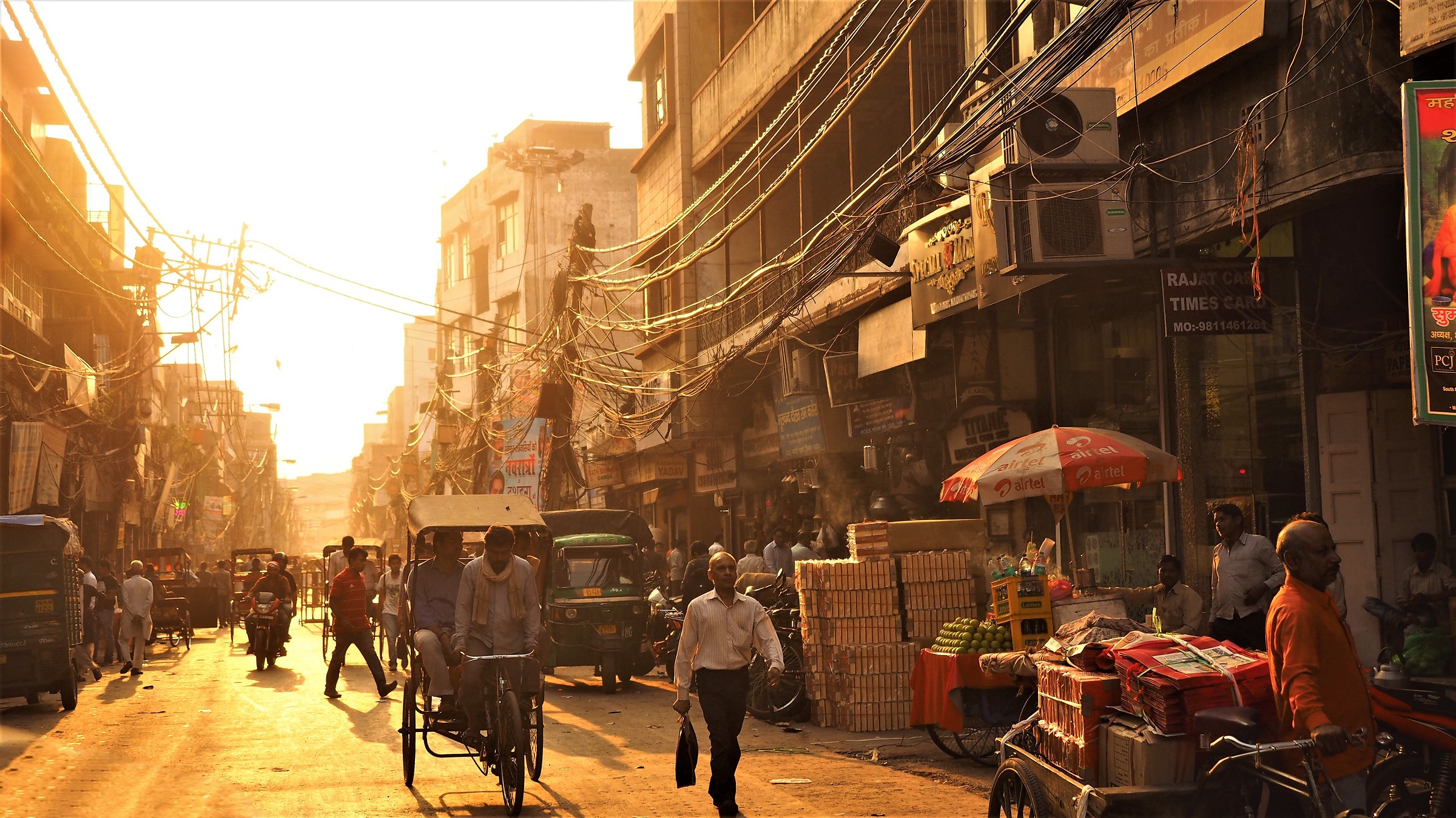 New Delhi Total Chaos