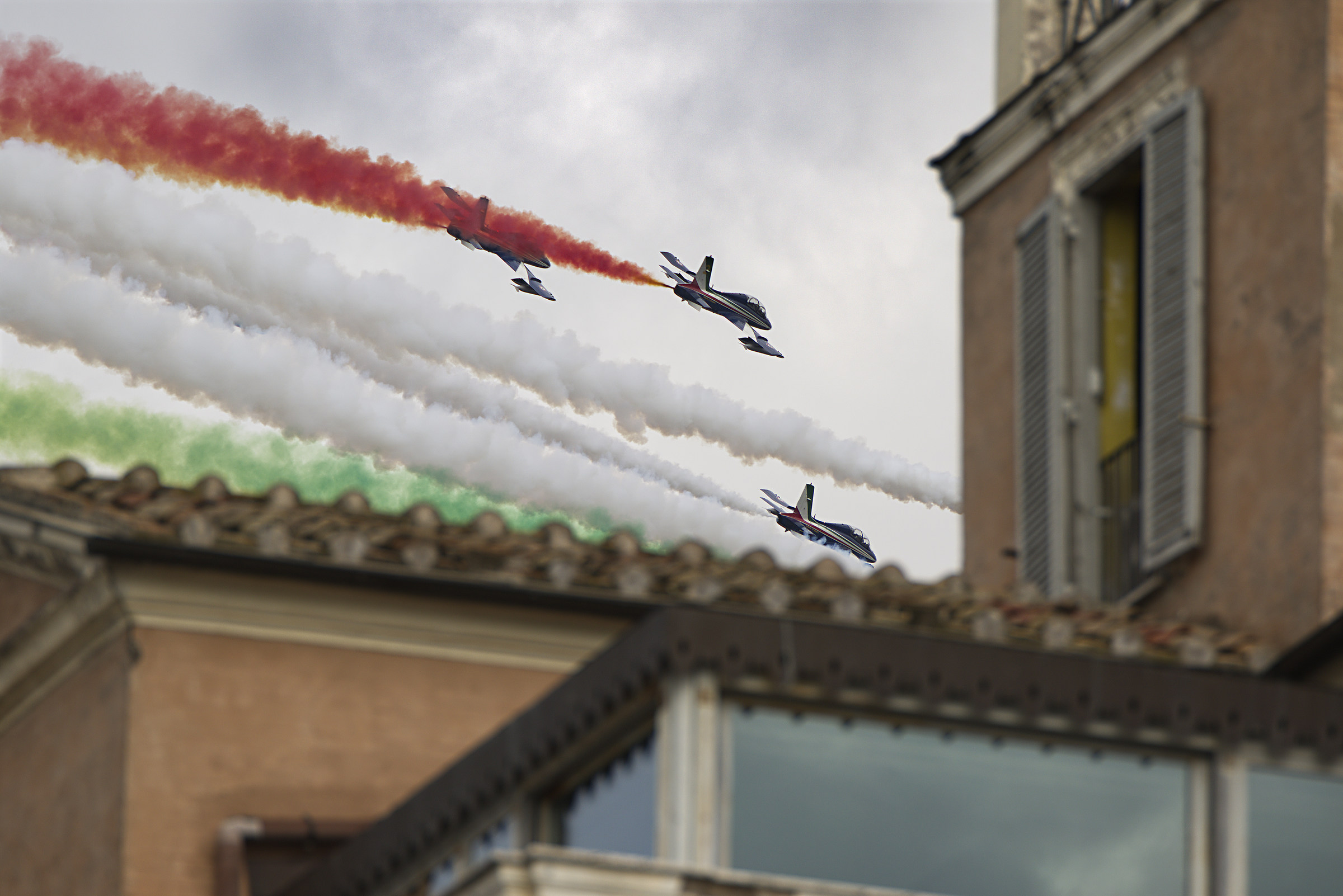Over the rooftops of Rome