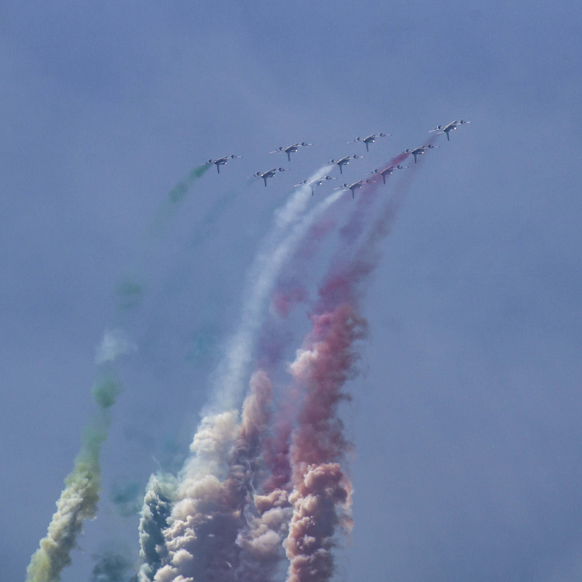 tricolored Arrows-AronAirShow 2018