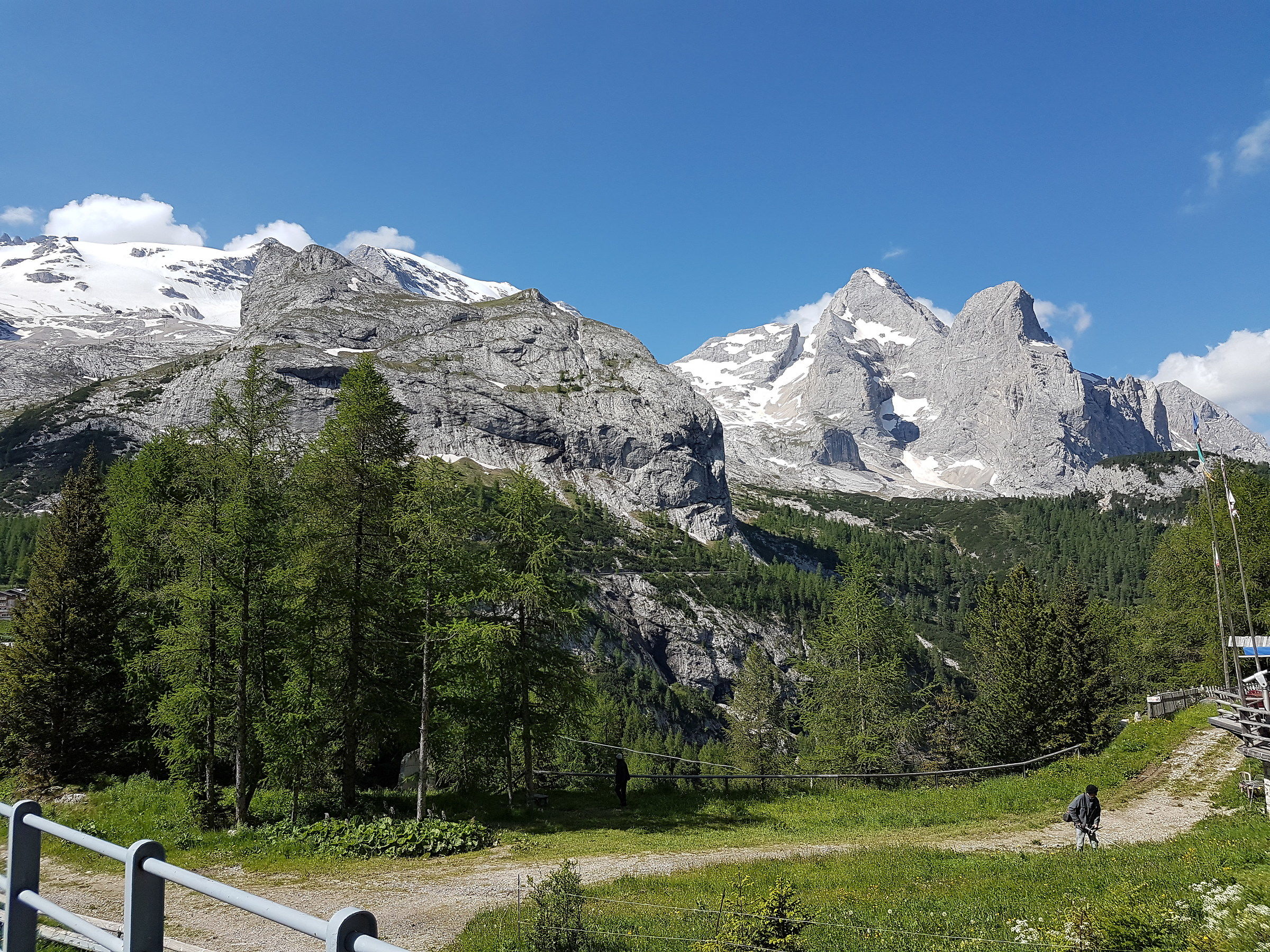 Gran Vernel ................siamo quasi a Canazei