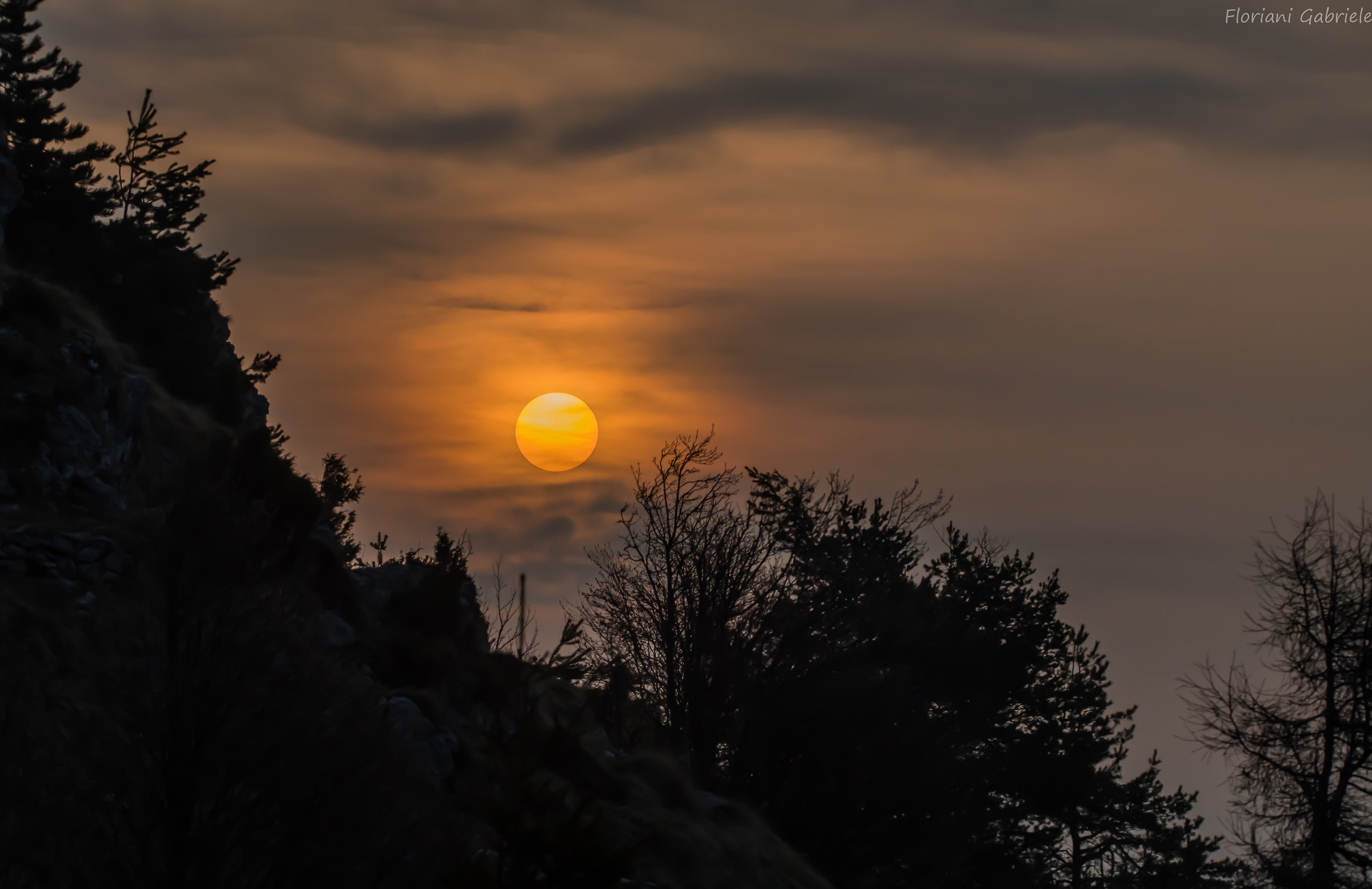alba velata sul monte Grappa