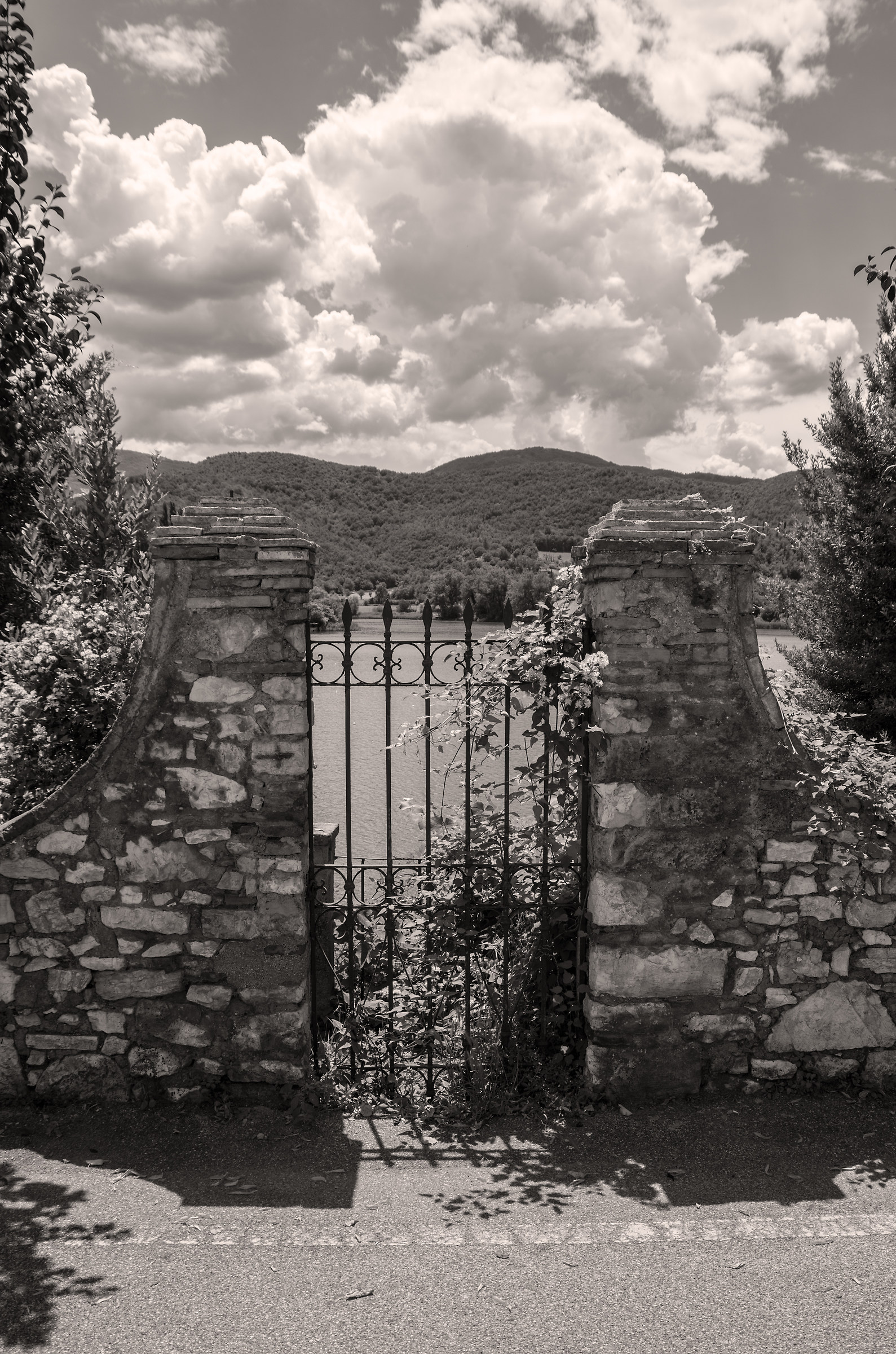 Il cancello sul lago