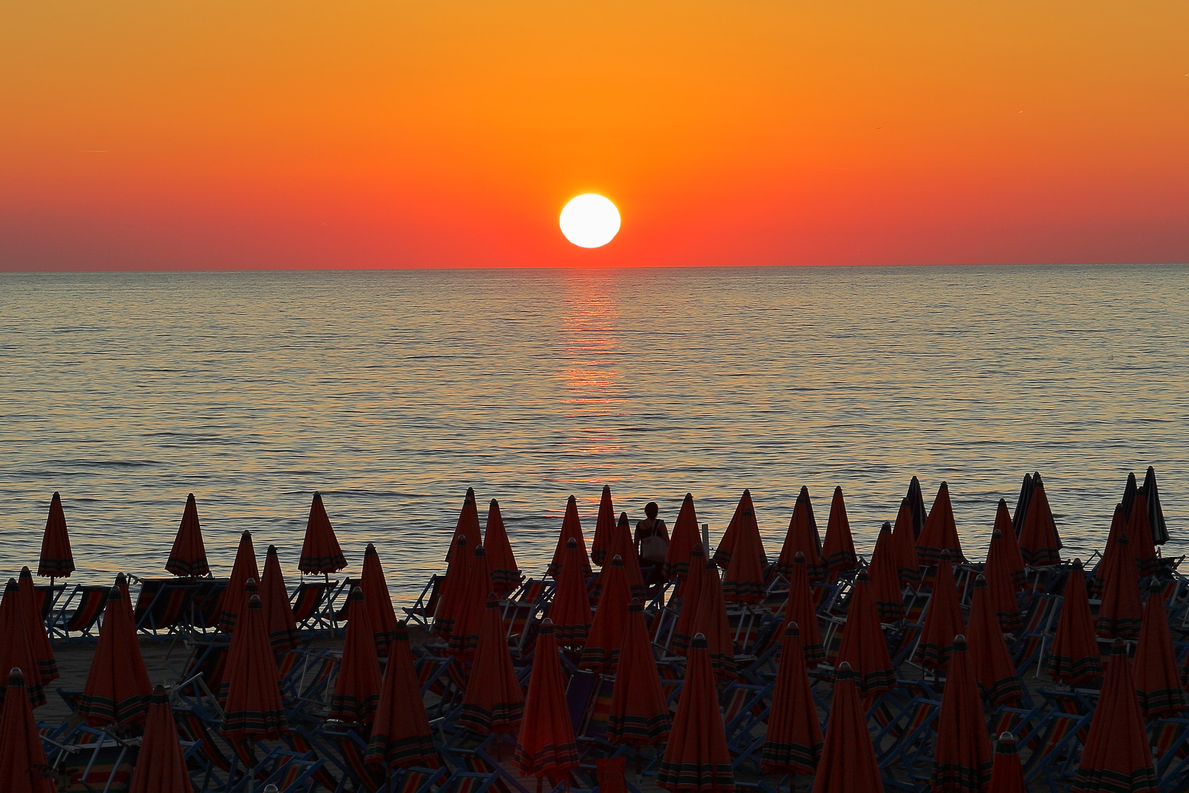 A seat in the front row