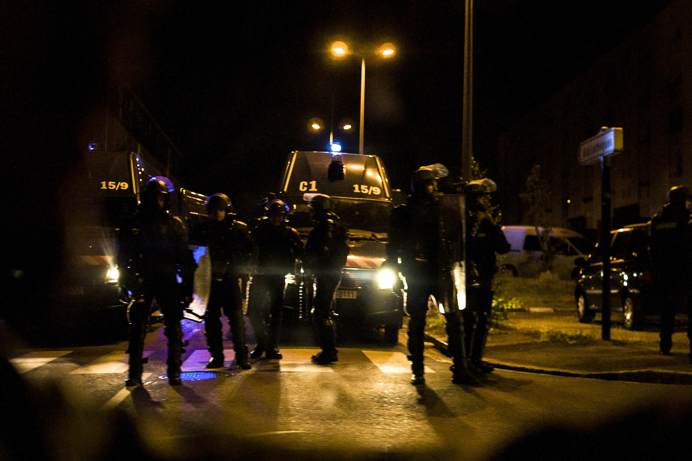 Breil, law enforcement deployed