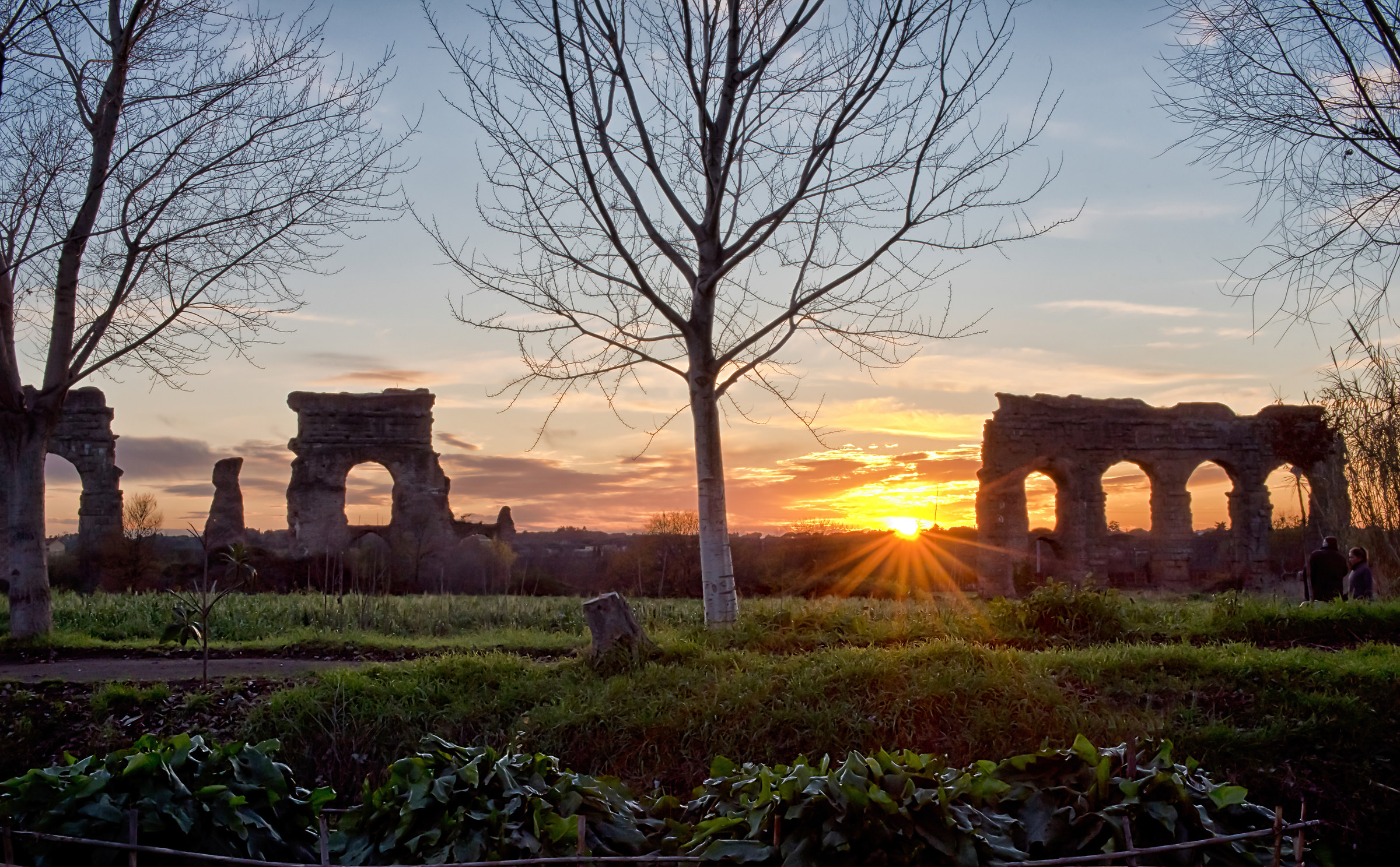 Tramonto al Parco degli Acquedotti