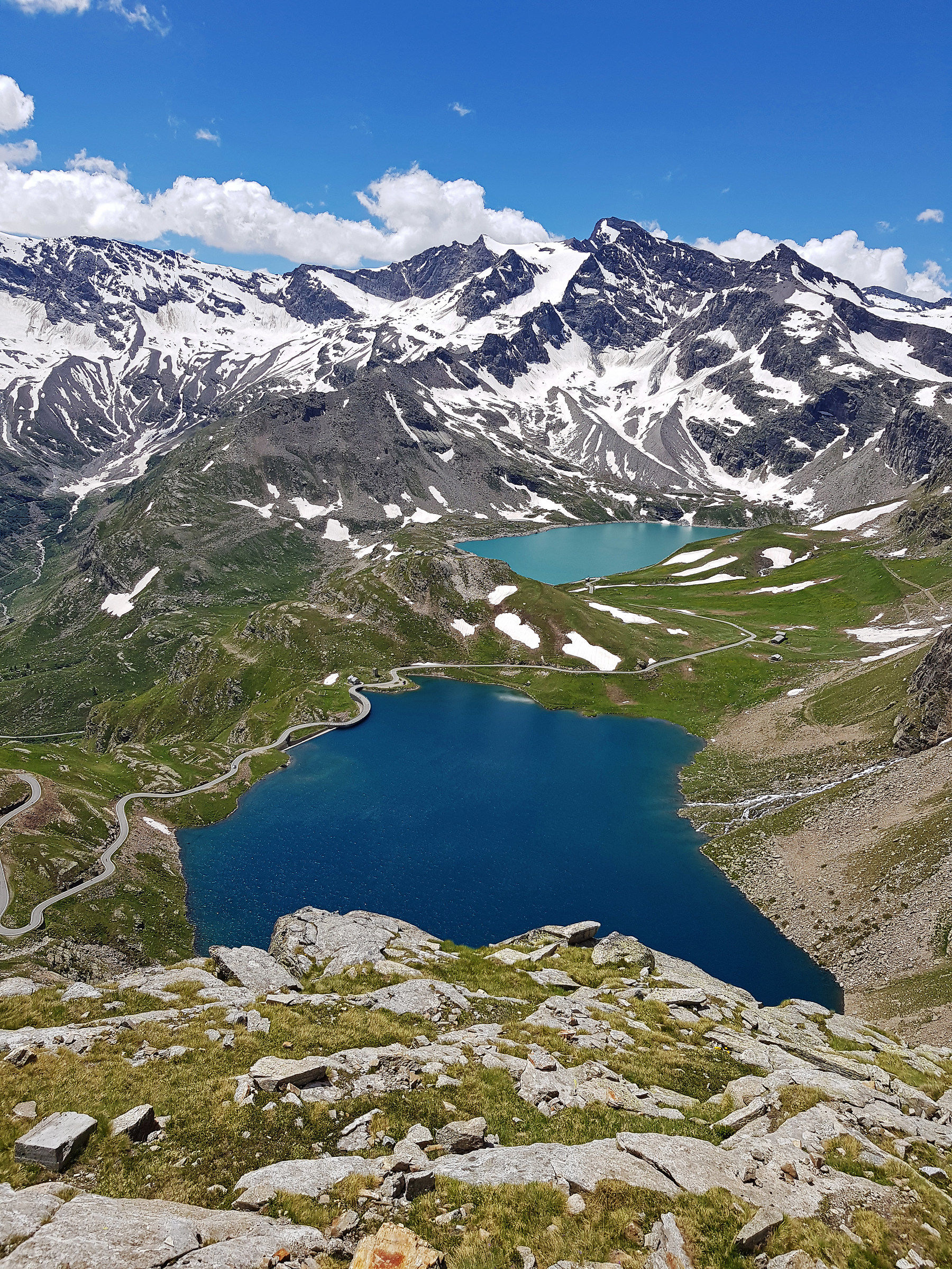 Lake Serrù and Agnel Lake (Grand Paradise Park)
