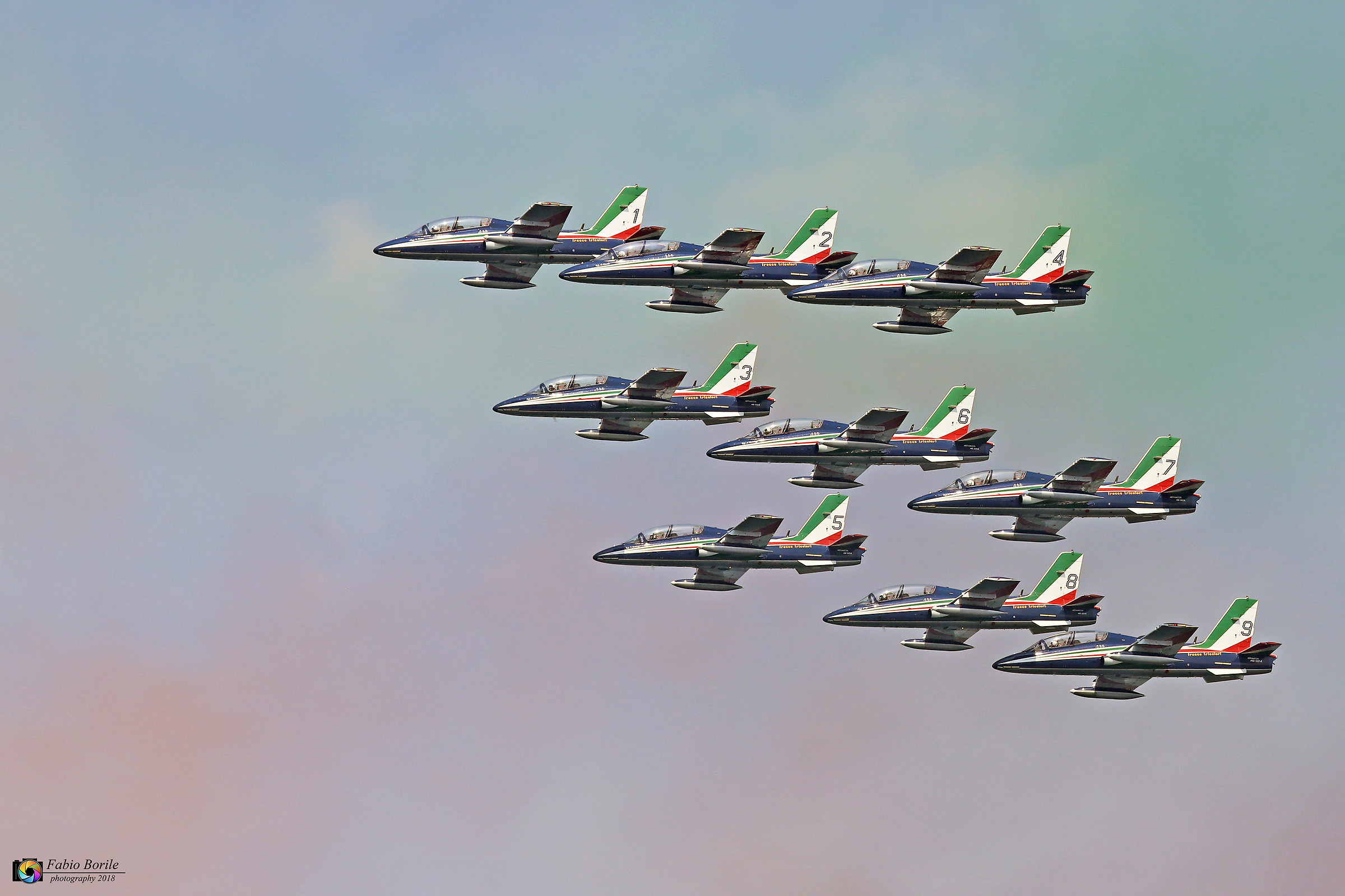 Arrows Tricolori-Arona air Show 2018.