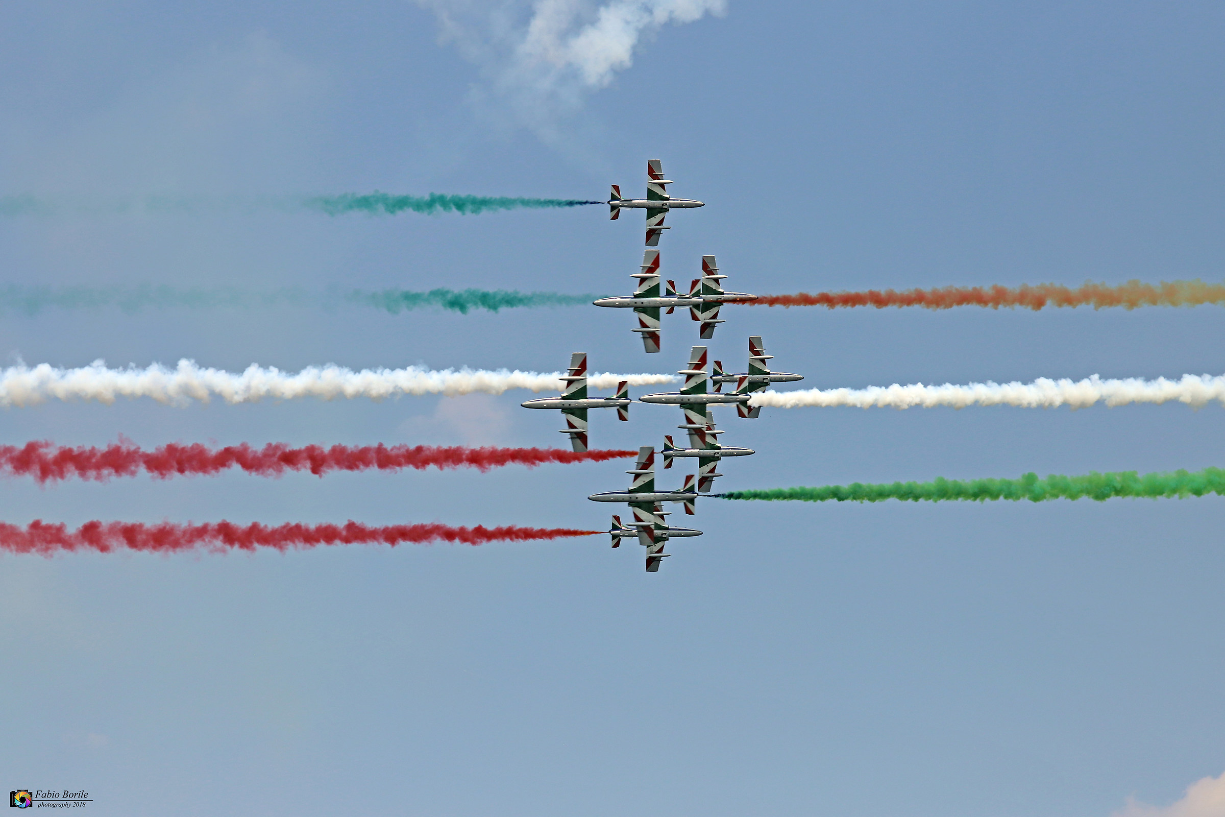 Arrows Tricolori-Arona air Show 2018.