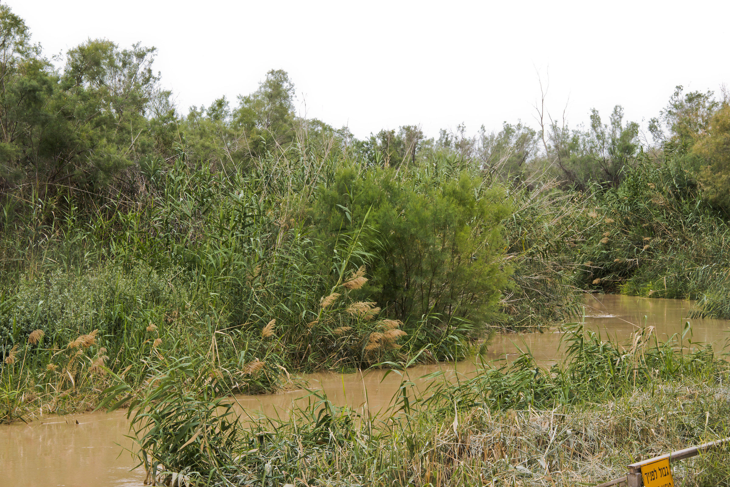 The banks of the Jordan