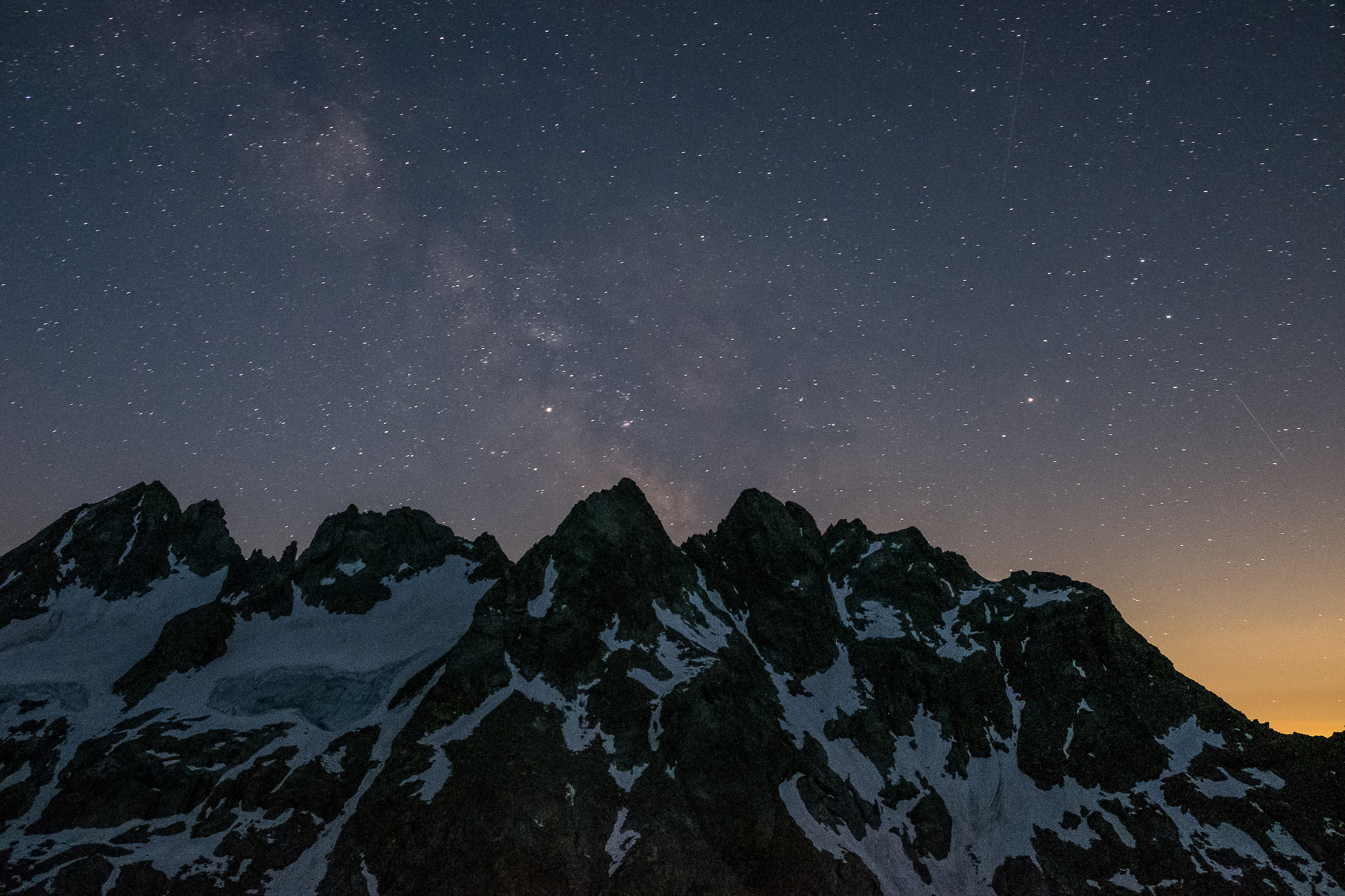Milky Way from Bernina
