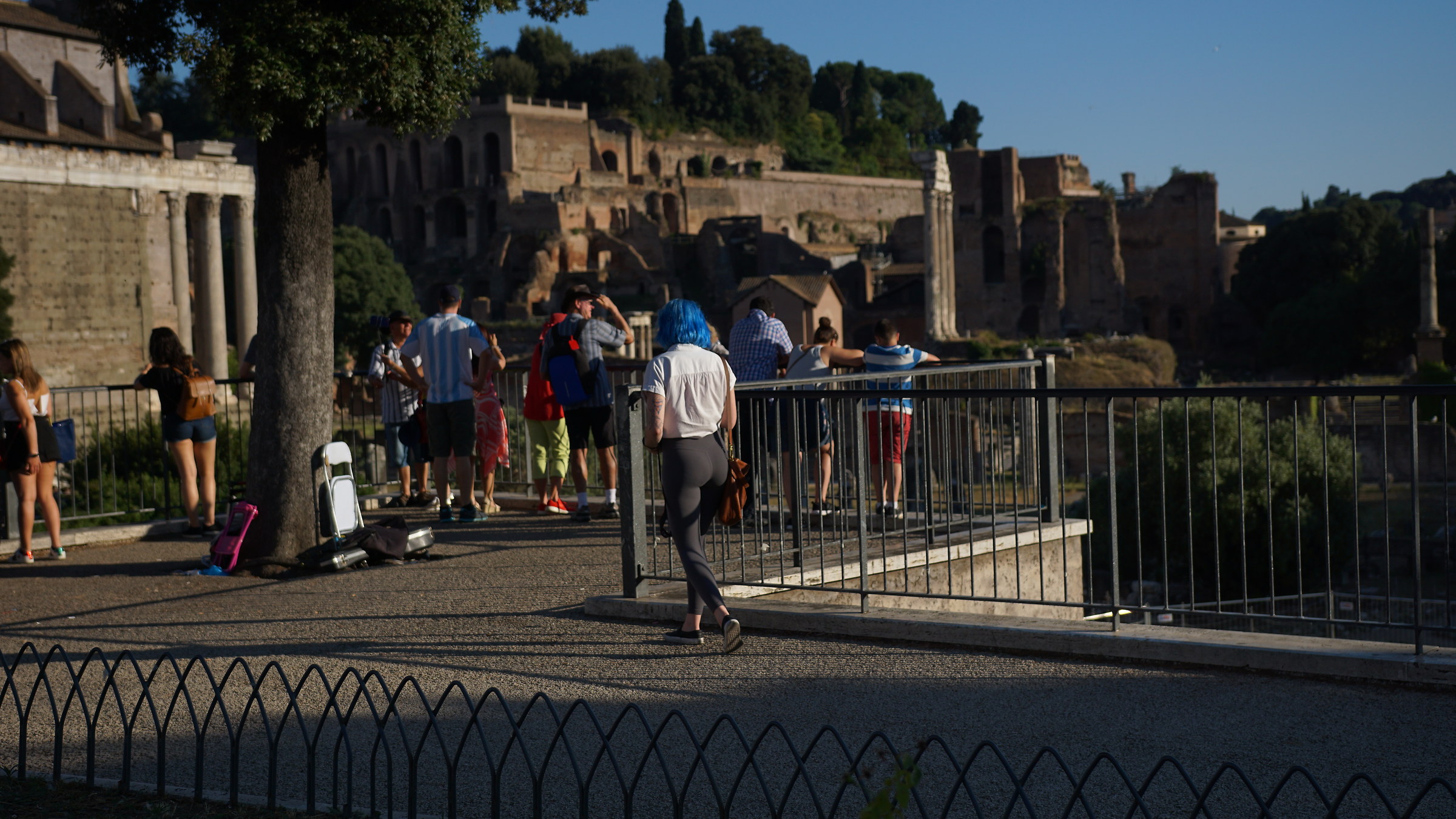 With his head in the clouds