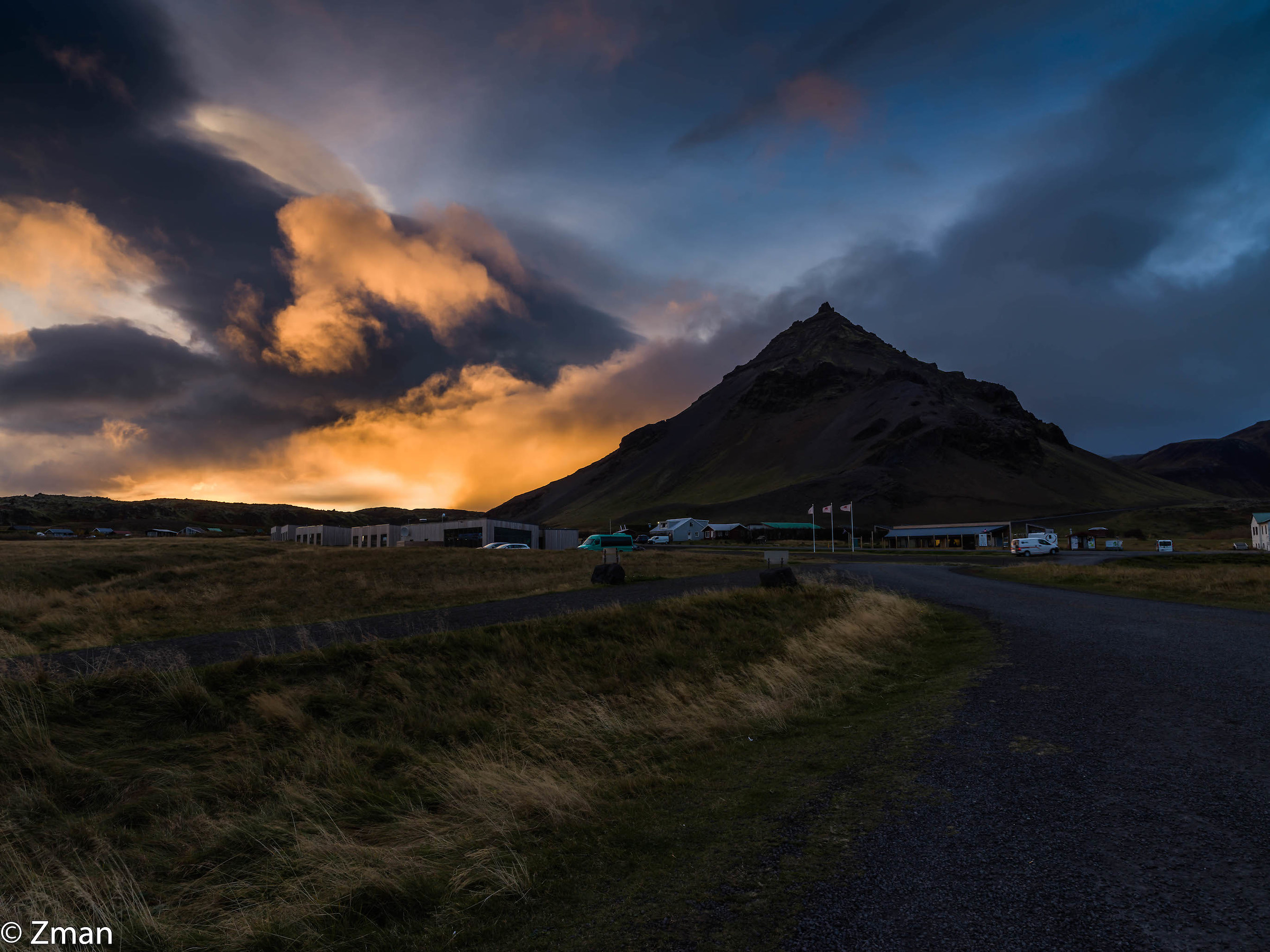 Sunset at Arnarstapi