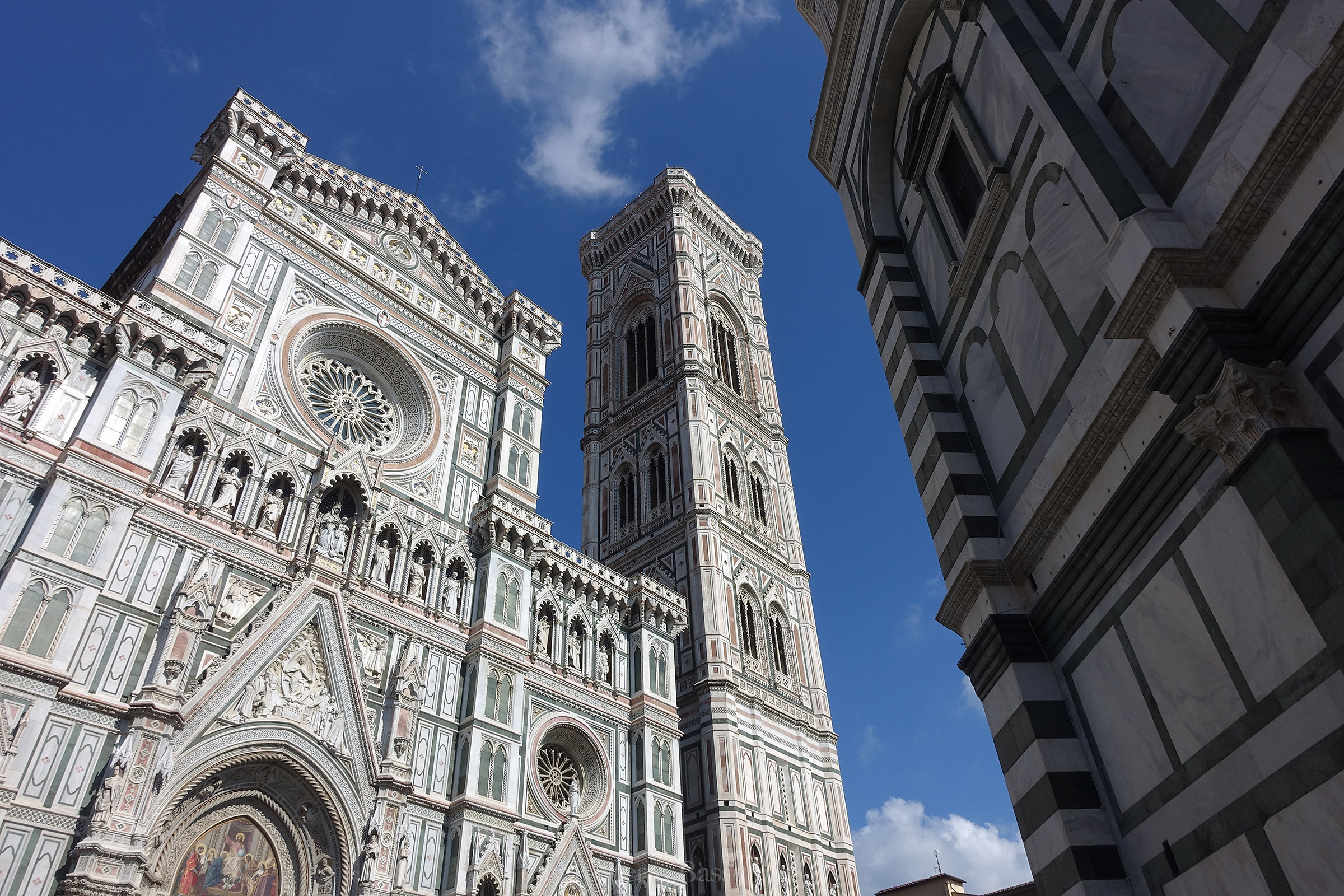 Il duomo dal Battistero