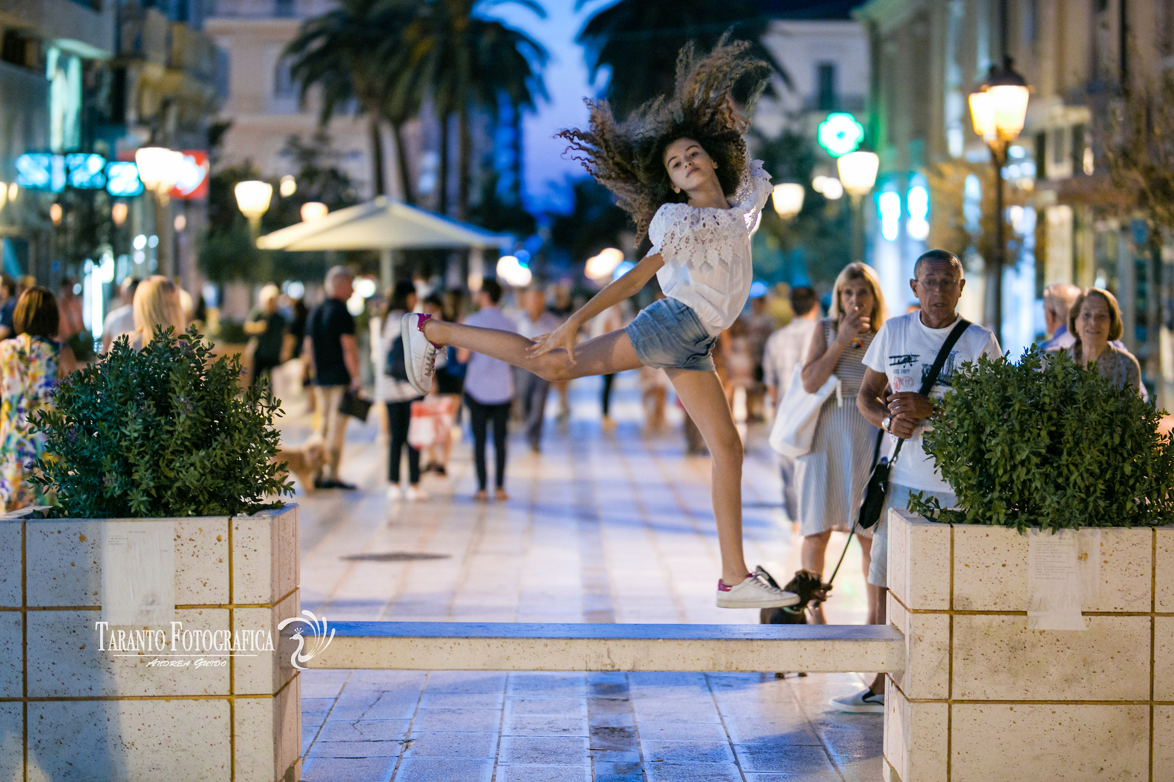 Giulia e le panchine
