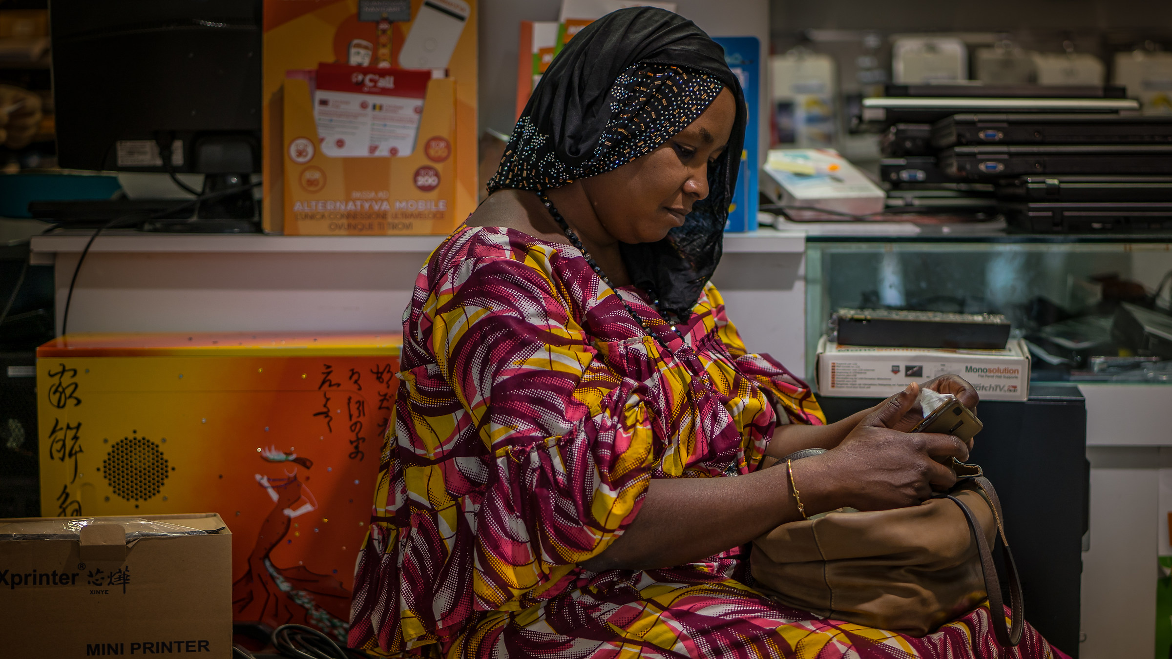 In attesa della ricarica.