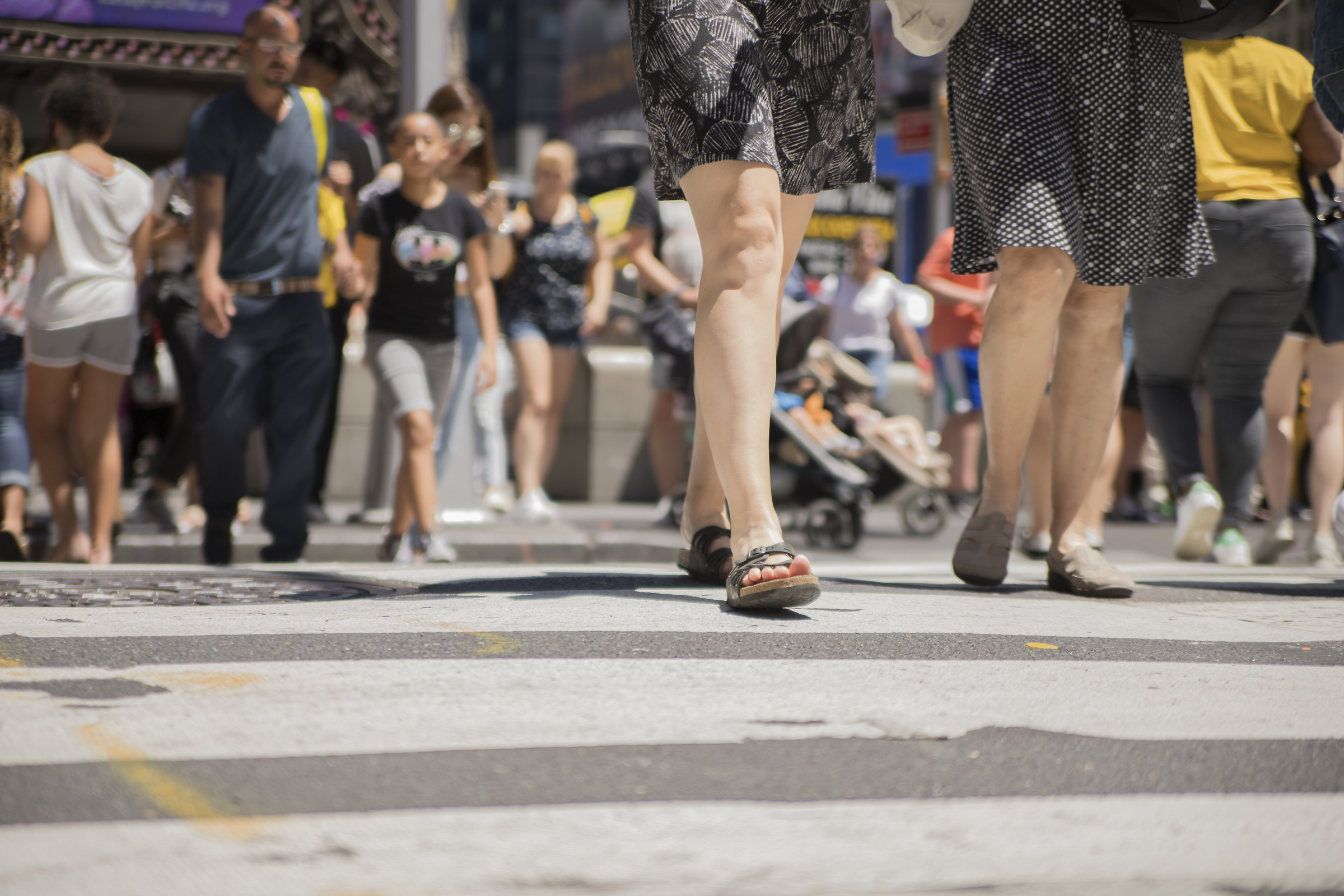 per le strade di new york