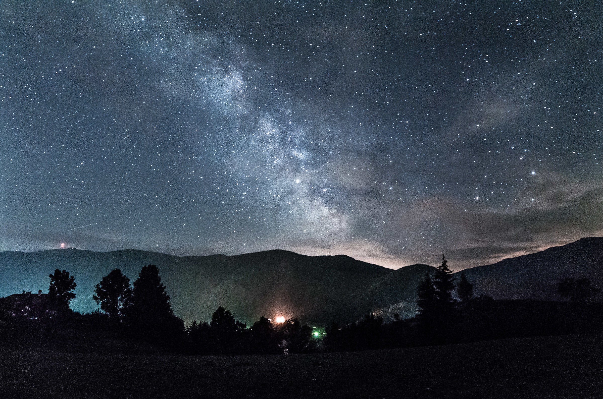La Via Lattea e il Plan de Corones